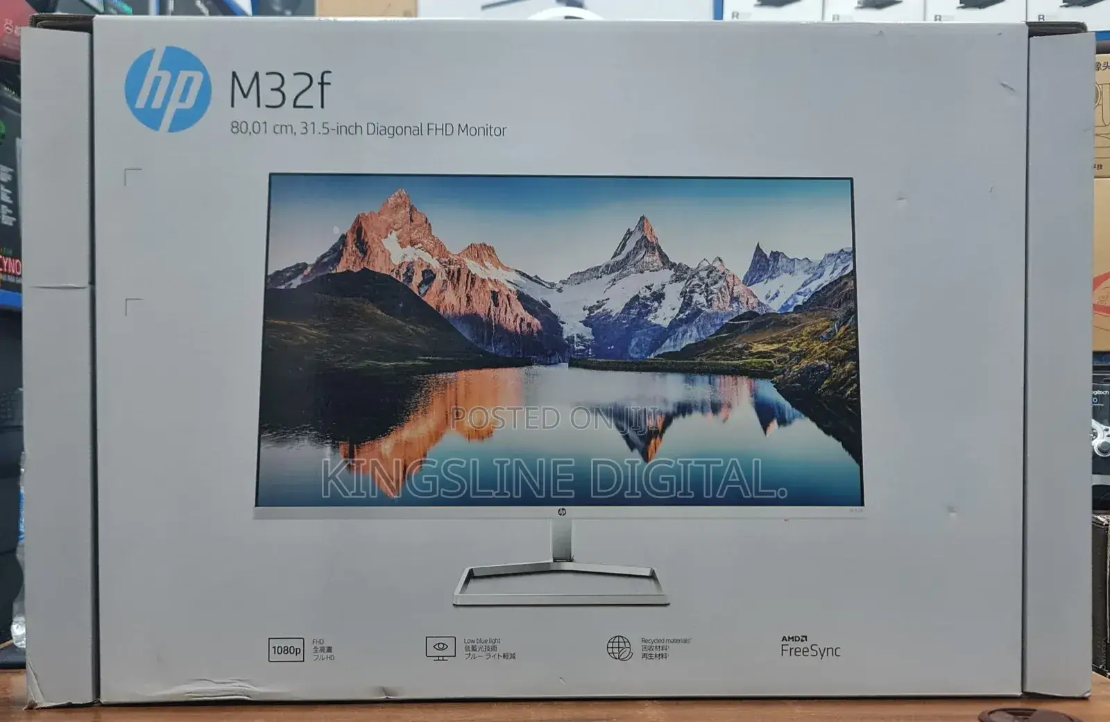 HP M32f 32inches Frameless HD Monitor