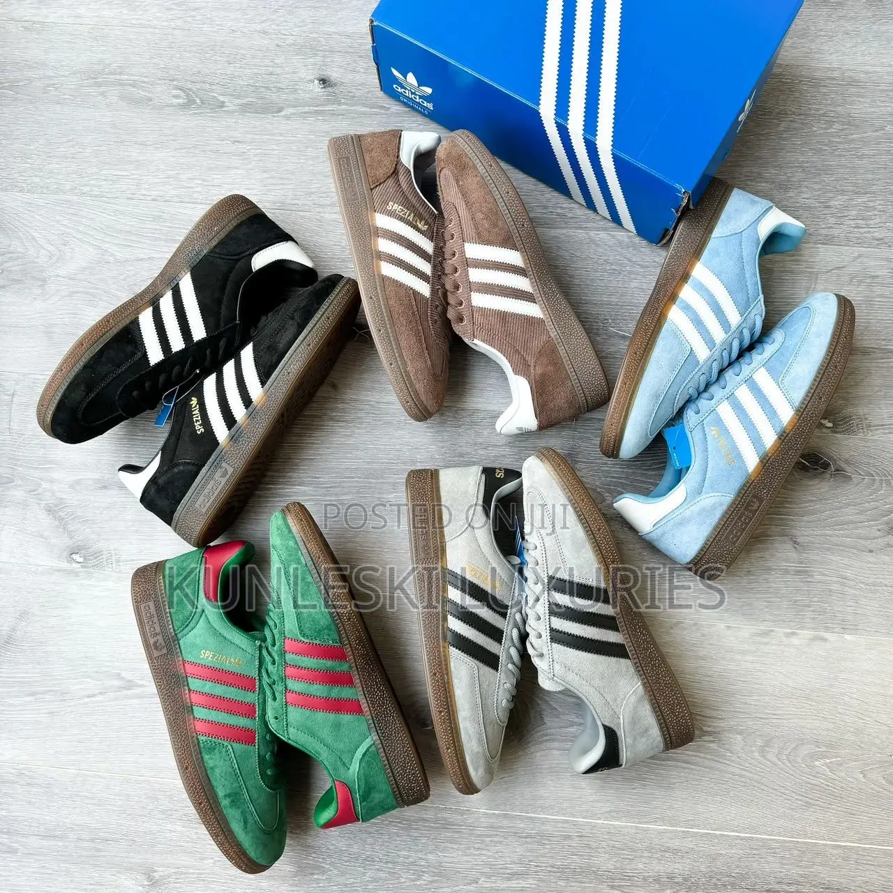 Original New Adidas Handball Spezial Low Top Sneakers