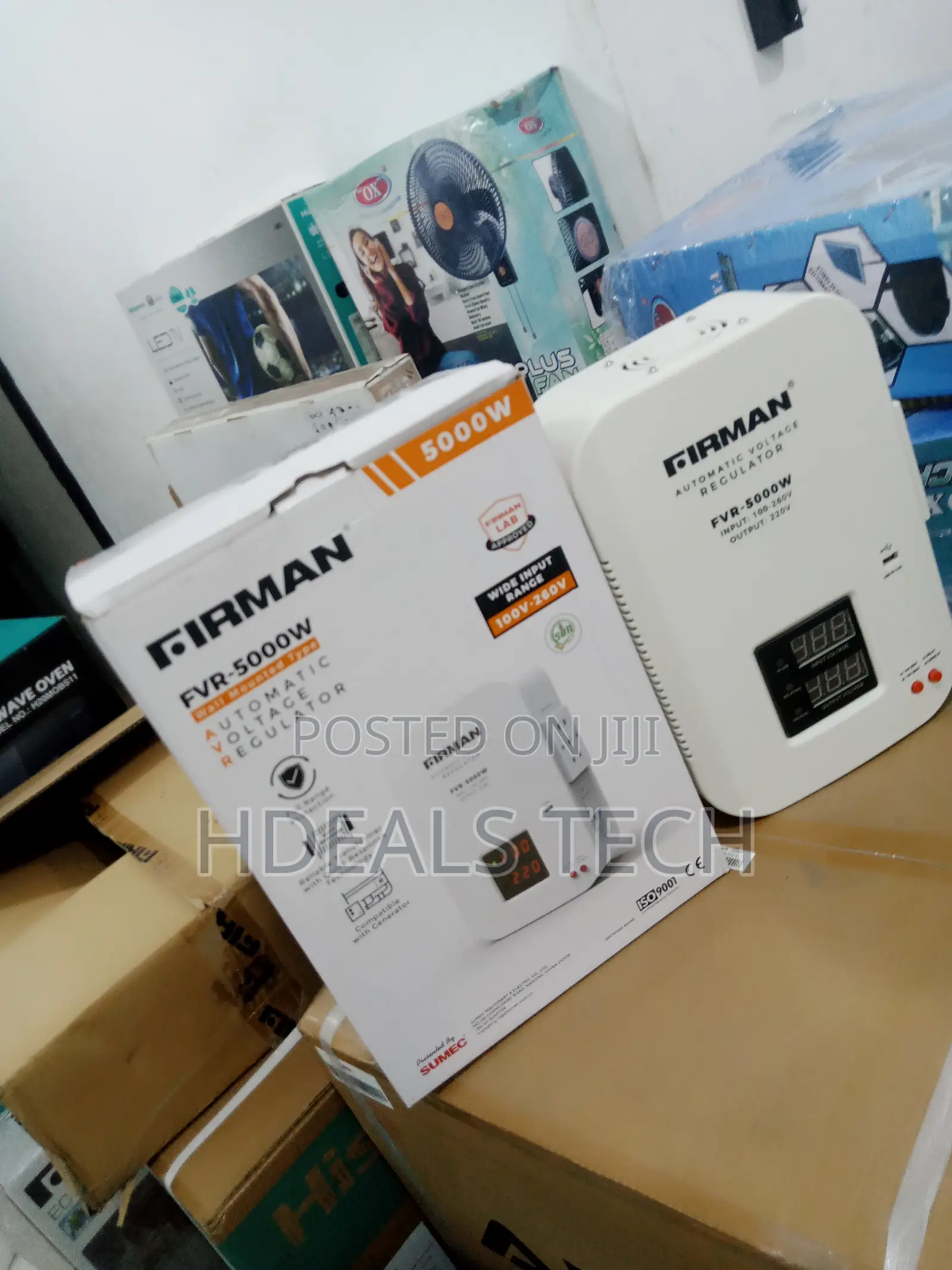 Fireman Wall Mounted Regulators | 5000w