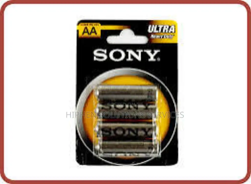 Original Heavy Duty Cells AA Pack Of 4 Pieces
