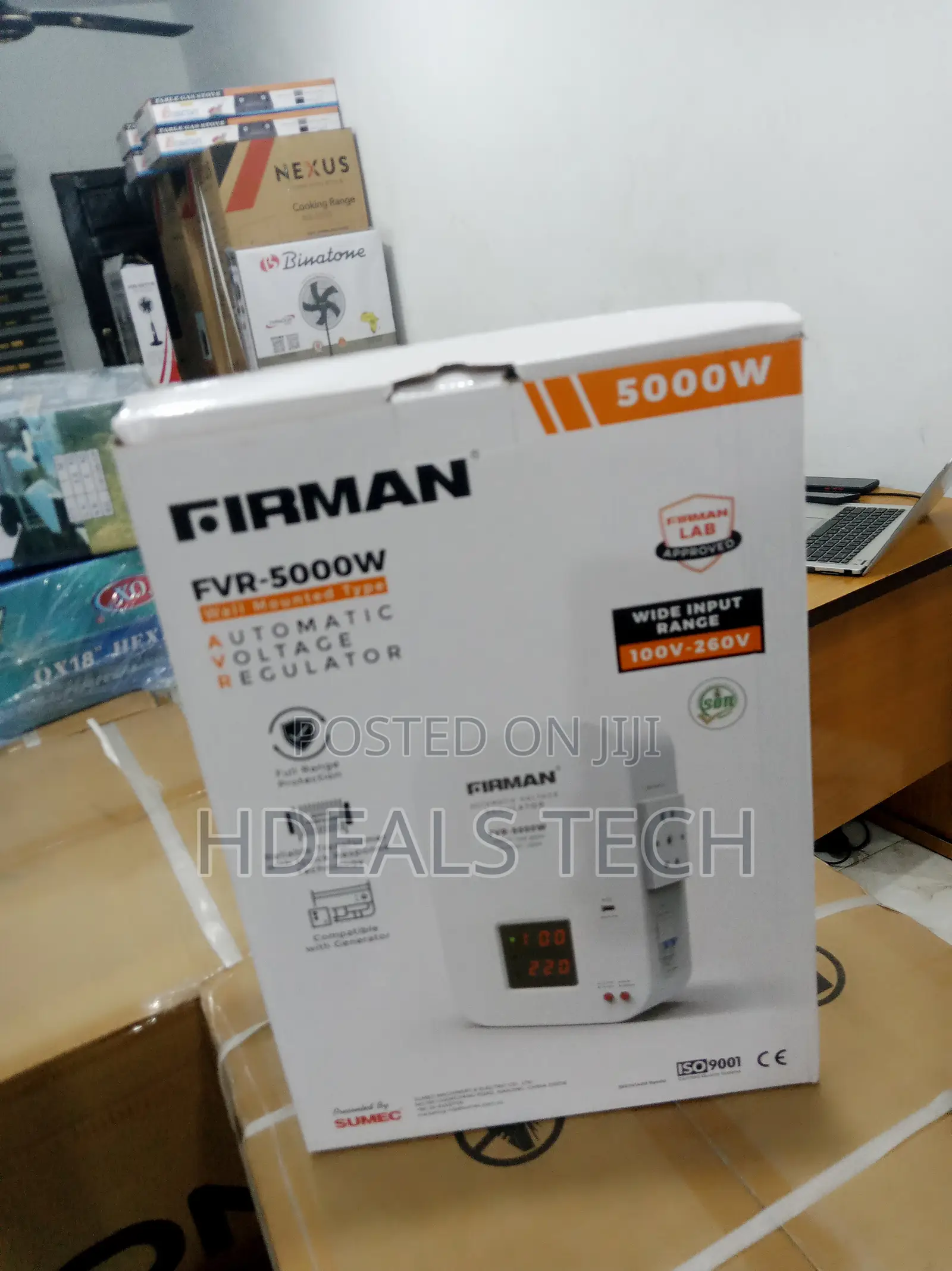 Reliable 5000W Fireman Voltage Regulator 