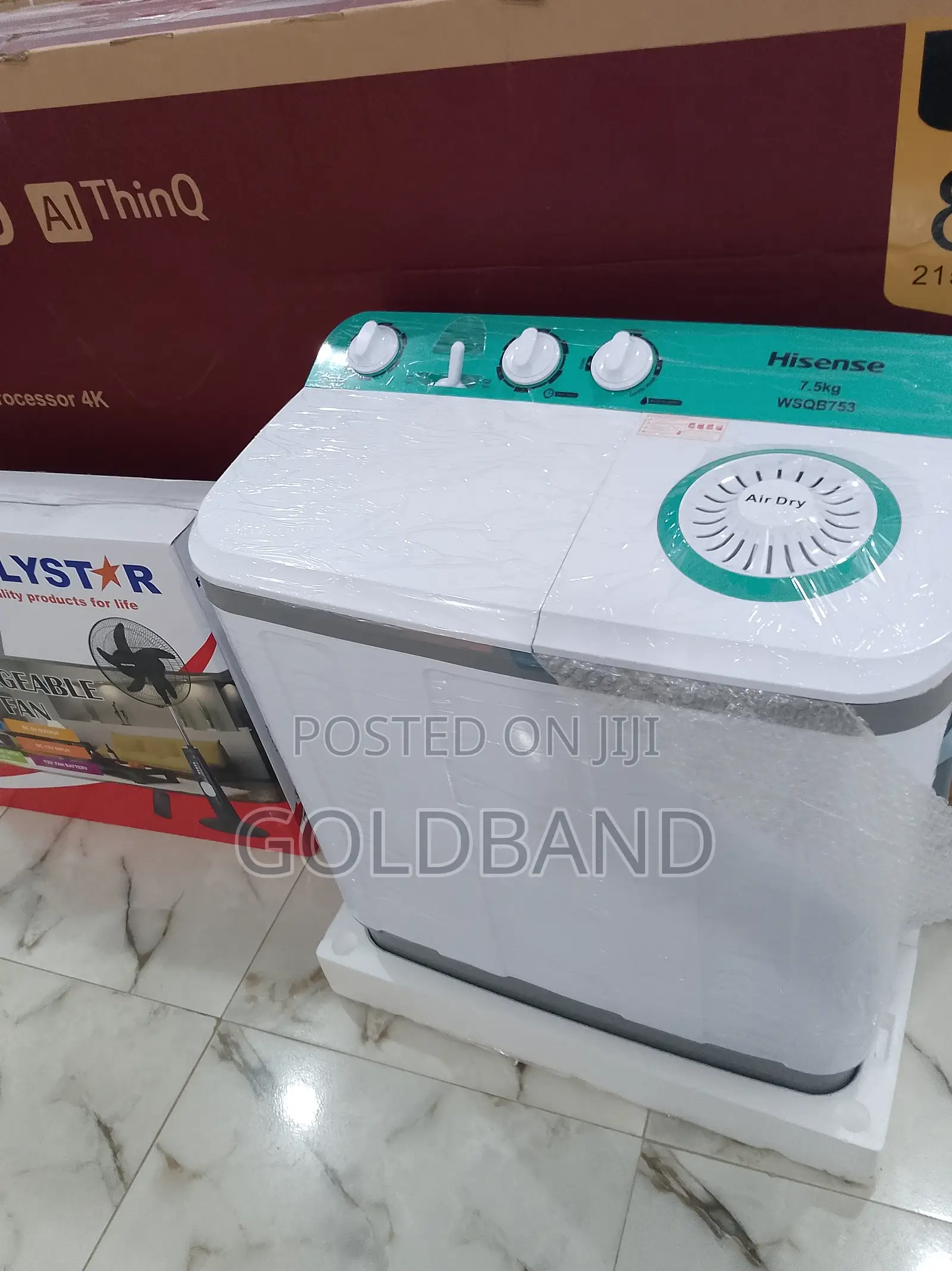 Best Deal Hisense Washing Machine 7.5kg WSQB753
