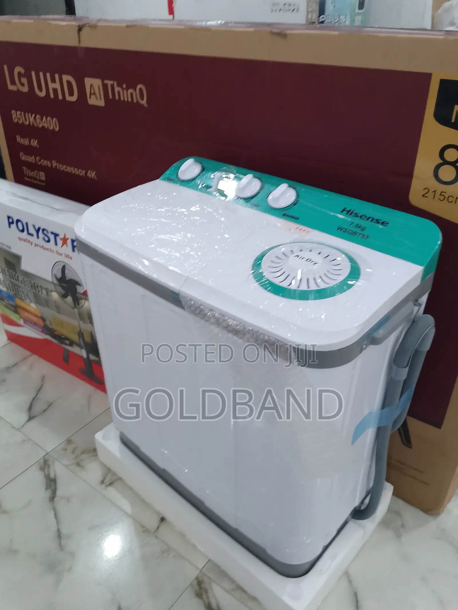 Premium Selling Hisense Washing Machine WSQB753 7.5KG