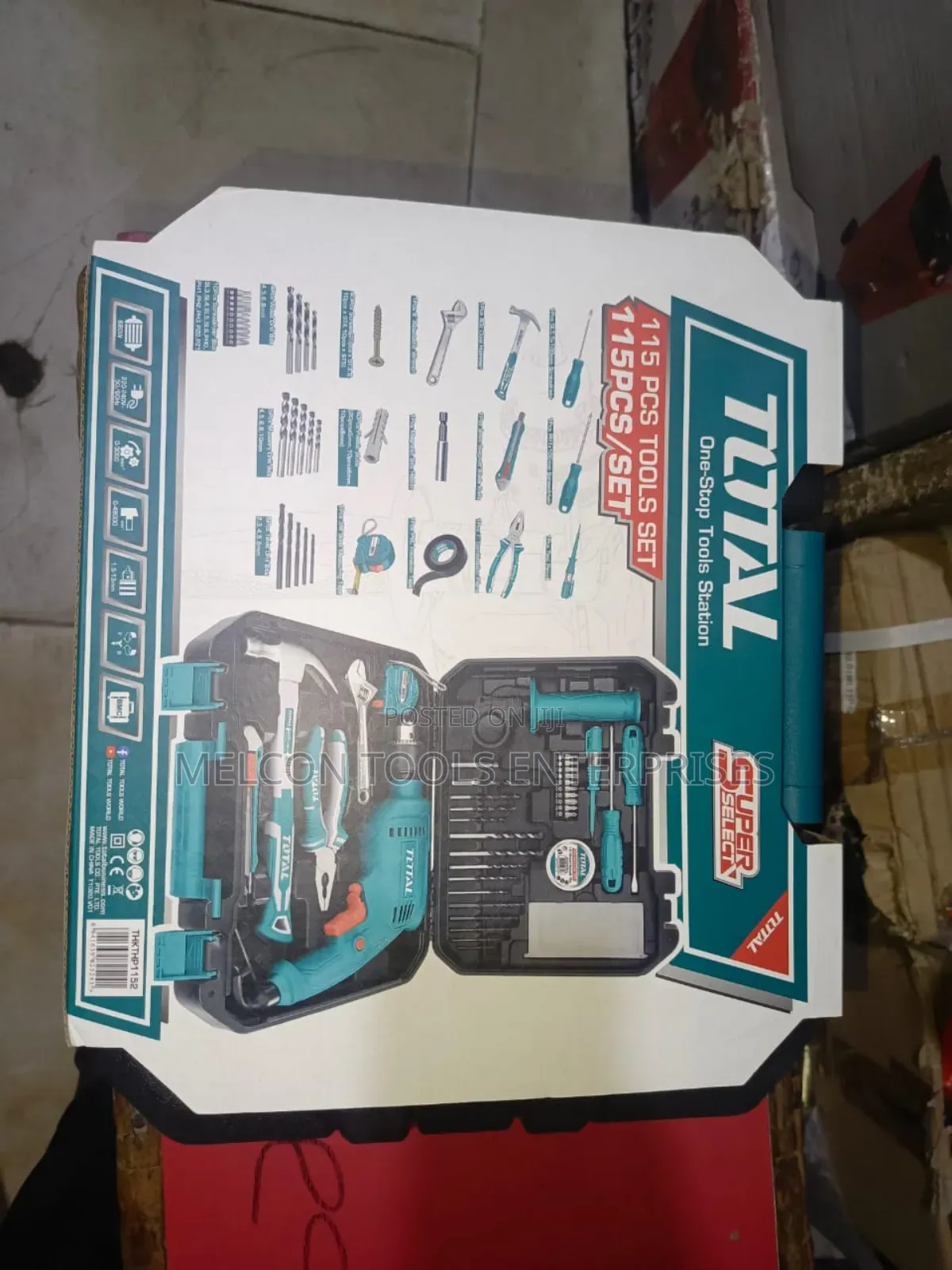 Total Tool Sets With Drill Machine