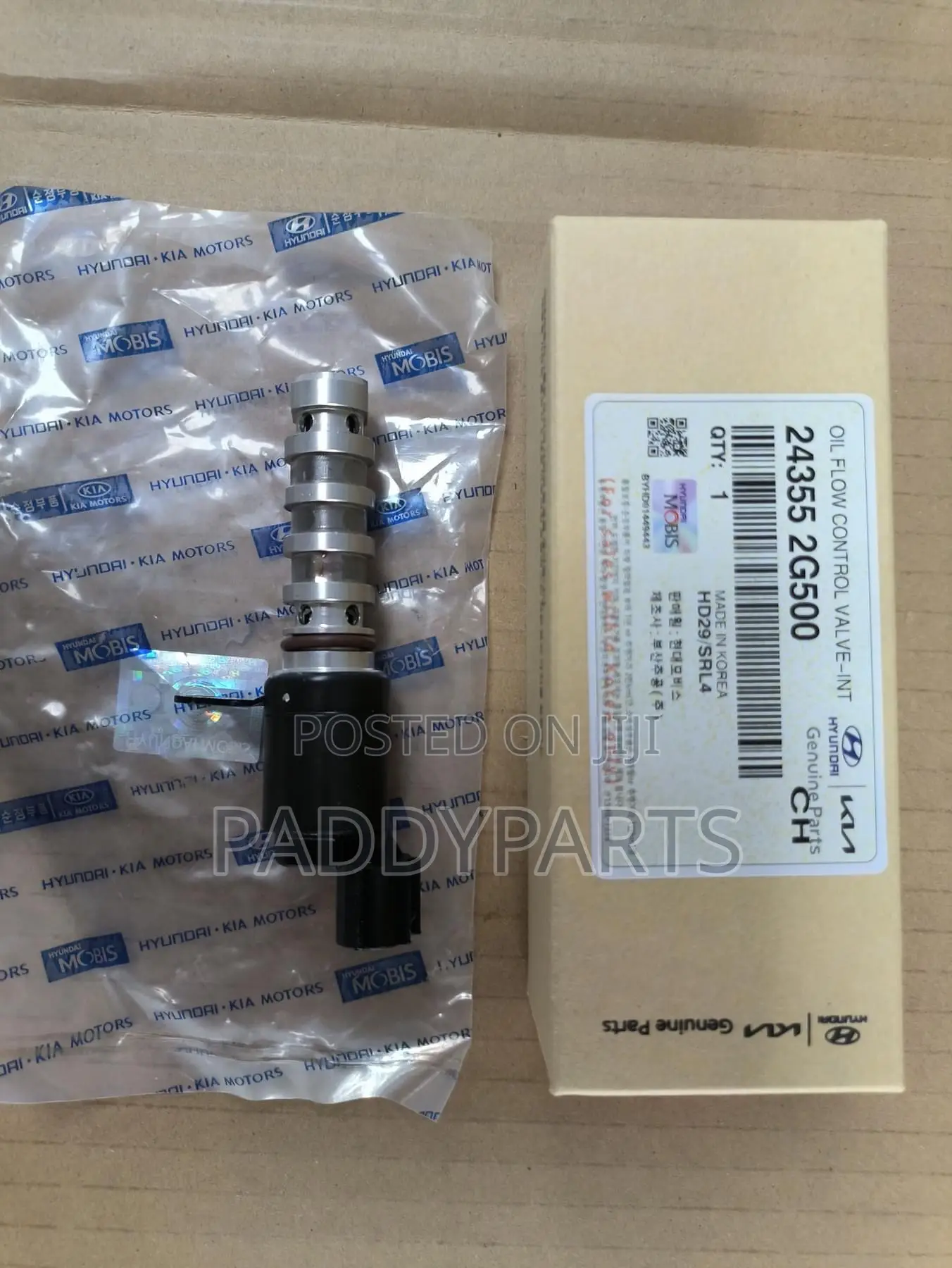 Kia Sportage VVT Solenoid Oil Control Valve 2011-2016