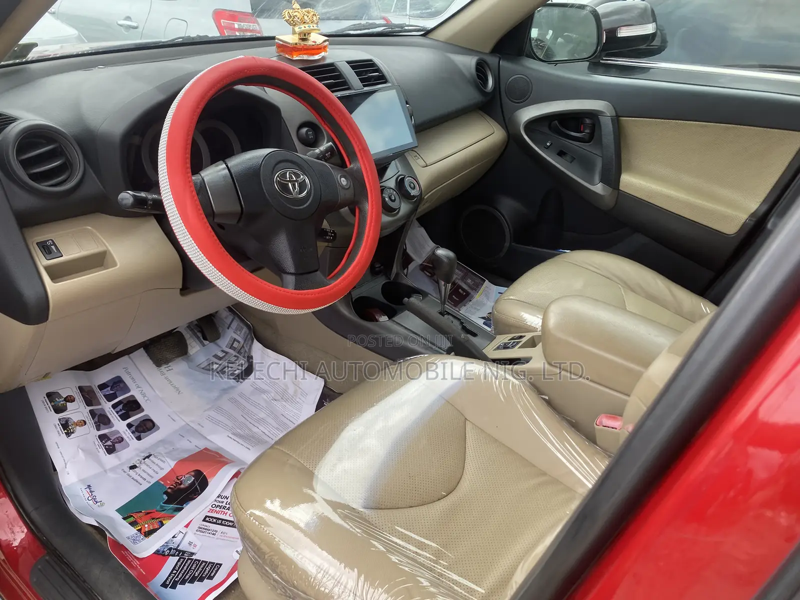 Toyota RAV4 2.5 4x4 2010 Red