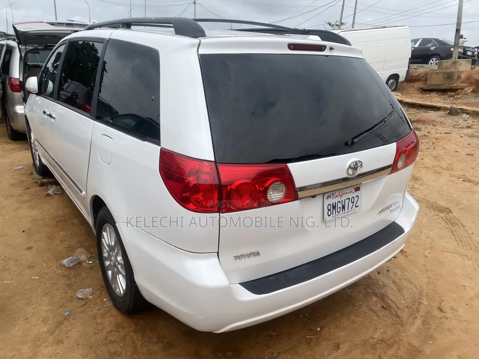 Toyota Sienna XLE Limited 2008 White