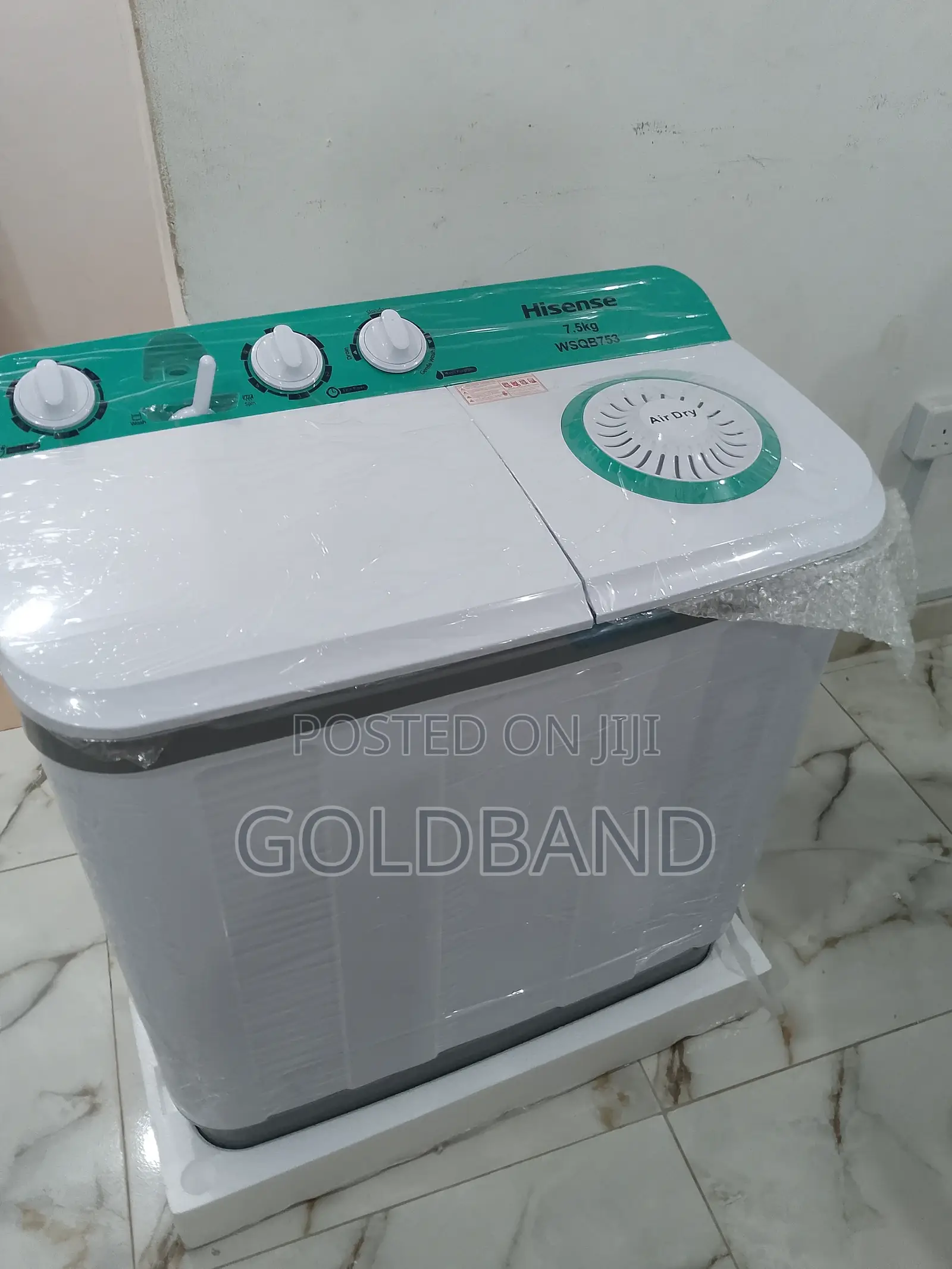 New in Stock Hisense Washing Machine 7.5kg WSQB753