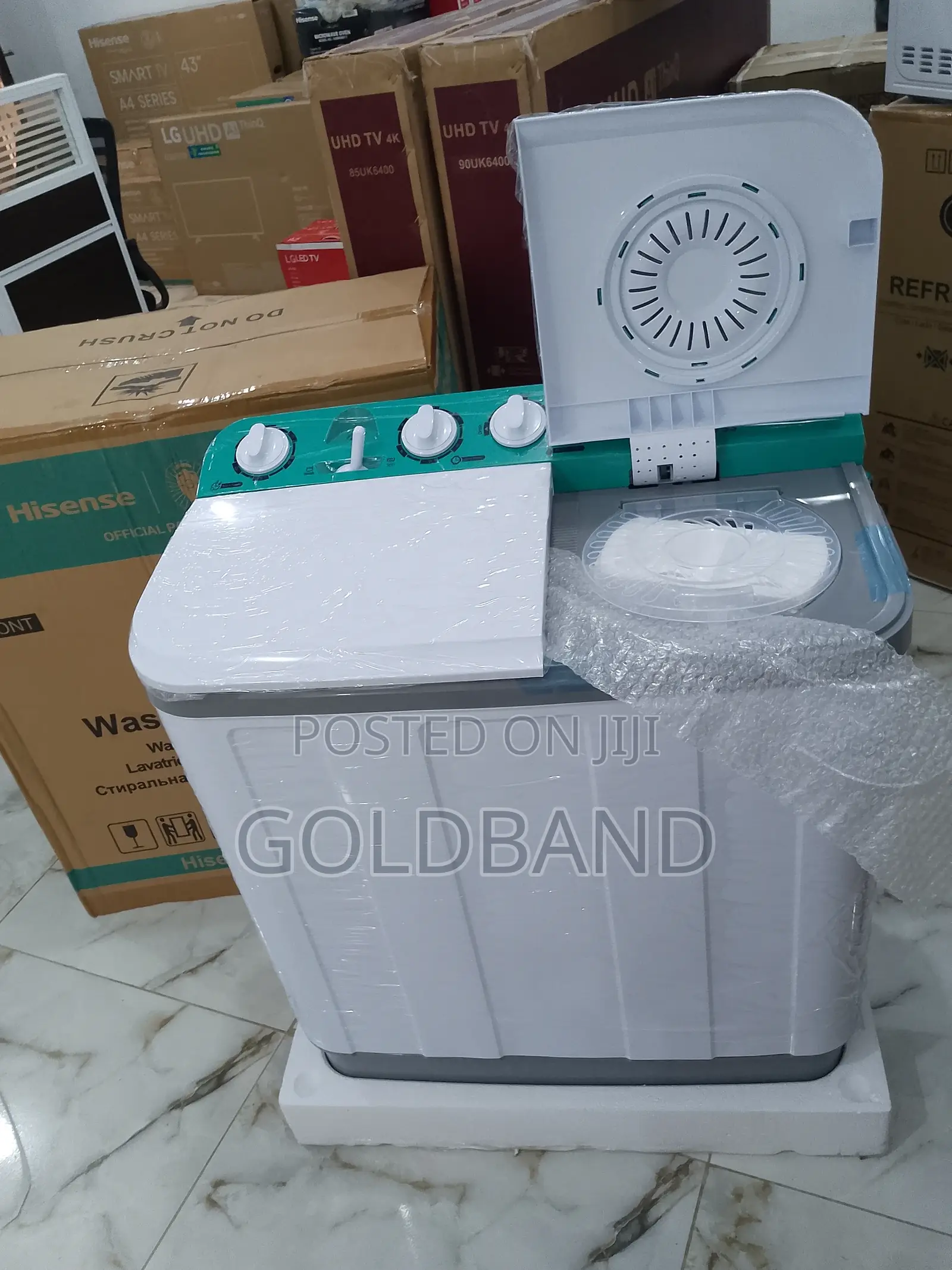 A Neatly Produced Washing Machine Hisense 7.5kg WSQB753