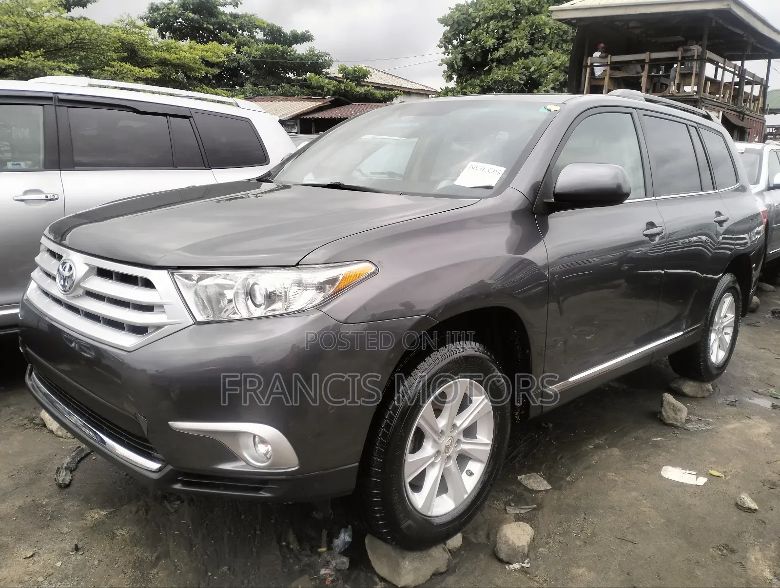 Toyota Highlander 3.5L 4WD 2013 Gray