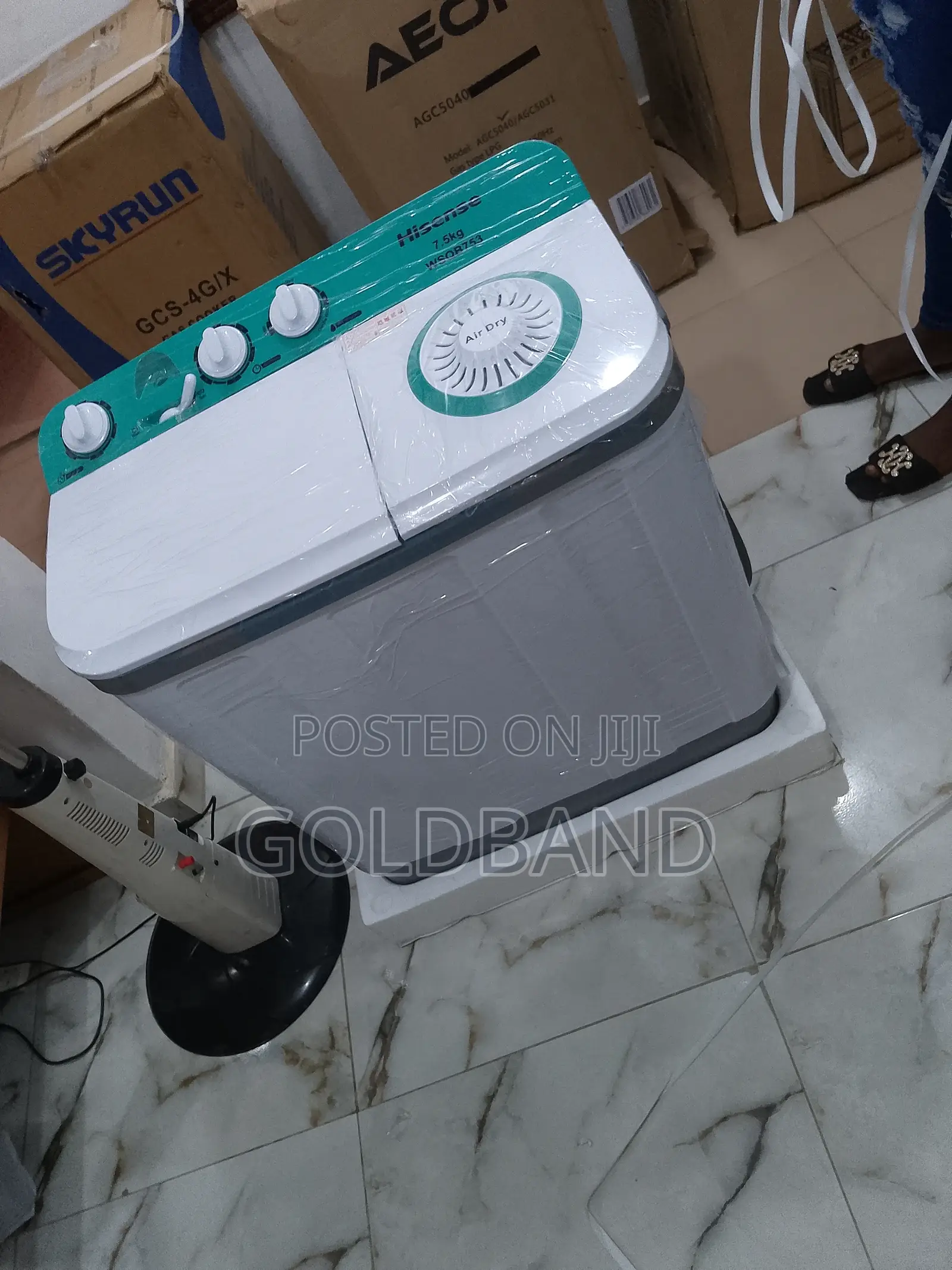 Most Affordable 7.5kg Hisense Washing Machine WSQB753