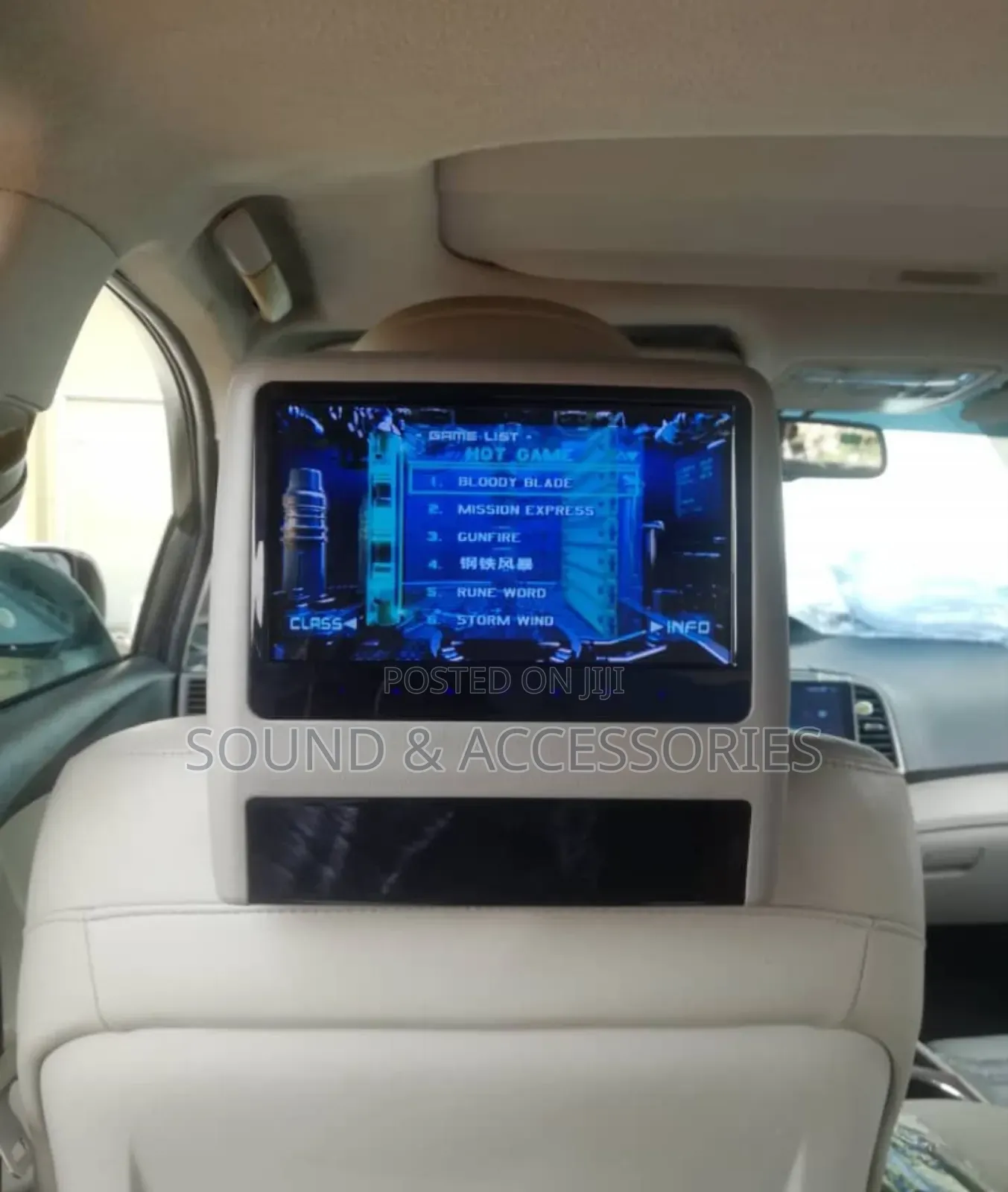 9" Rear Seat Headrest Dvd Player