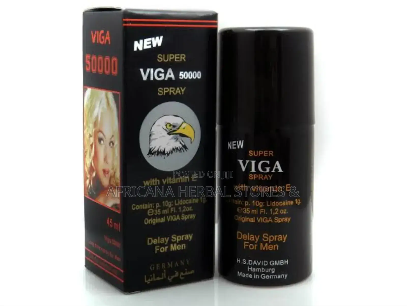 Viga 50000 Original Delay Ejaculation Spray With Vitamin E