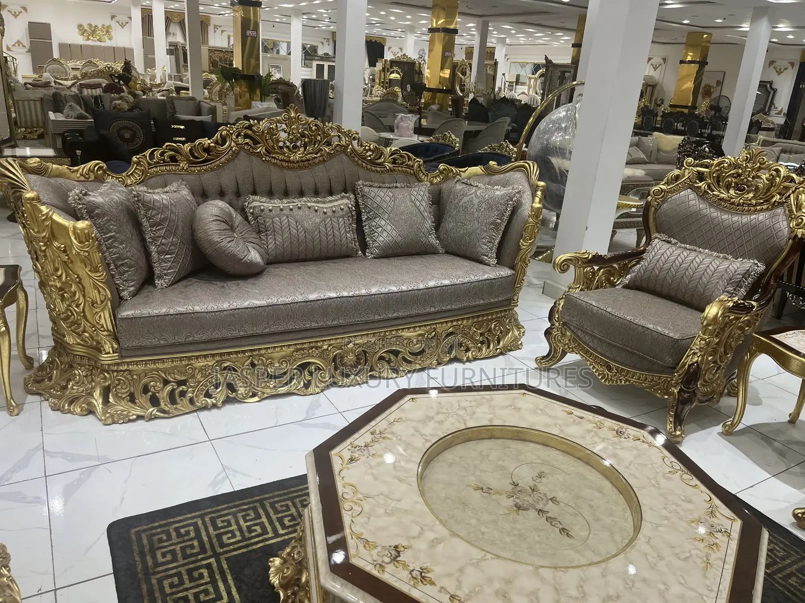 Complete Set of Royal Turkish Sofa