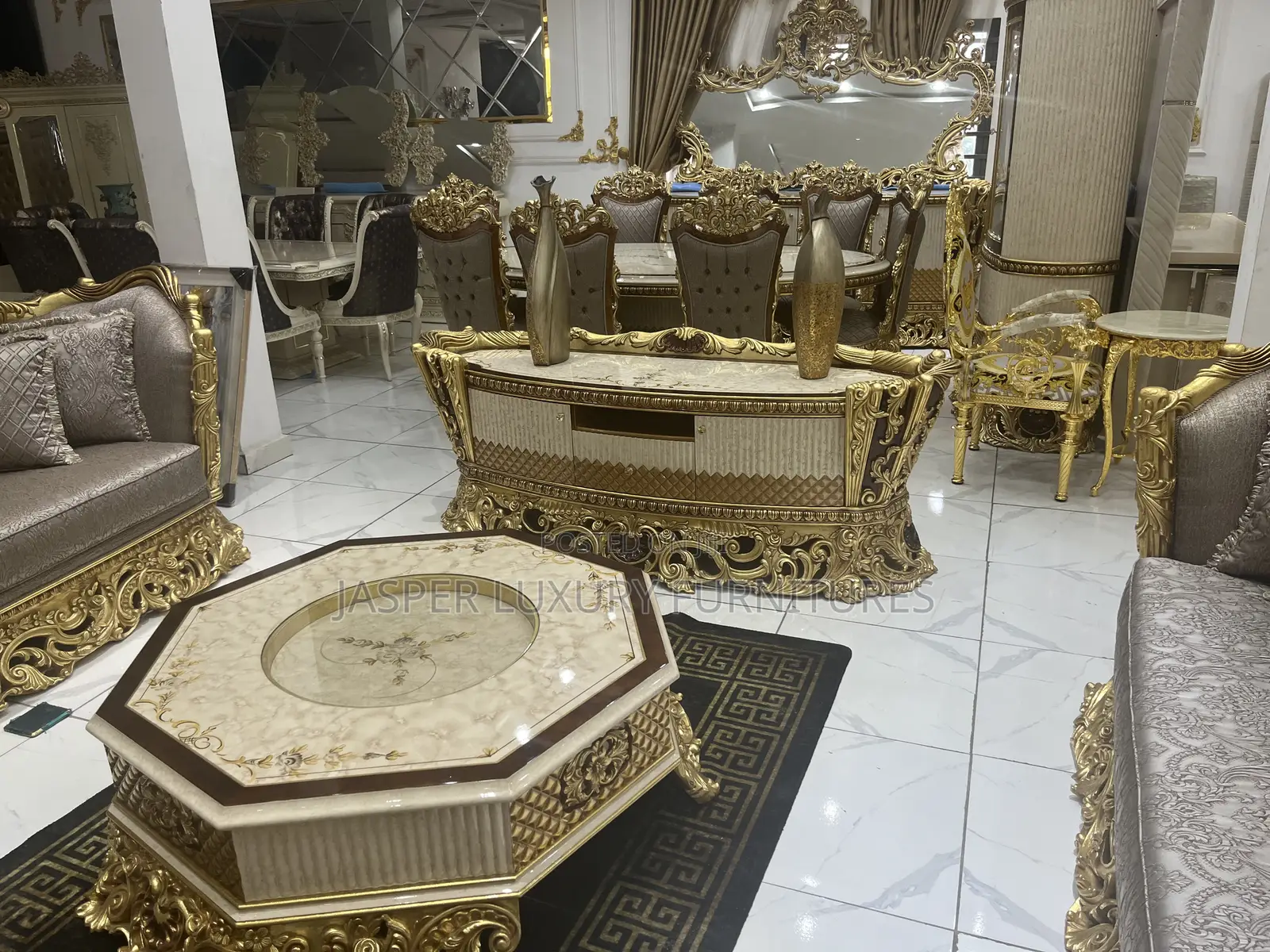 Complete Set of Royal Turkish Sofa