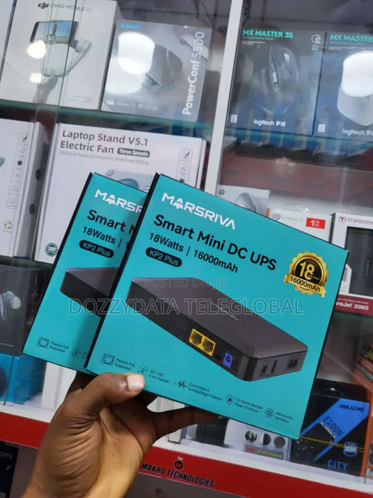 Marsriva Smart Mini DCV UPS KP2 Plus 18W 16000mah