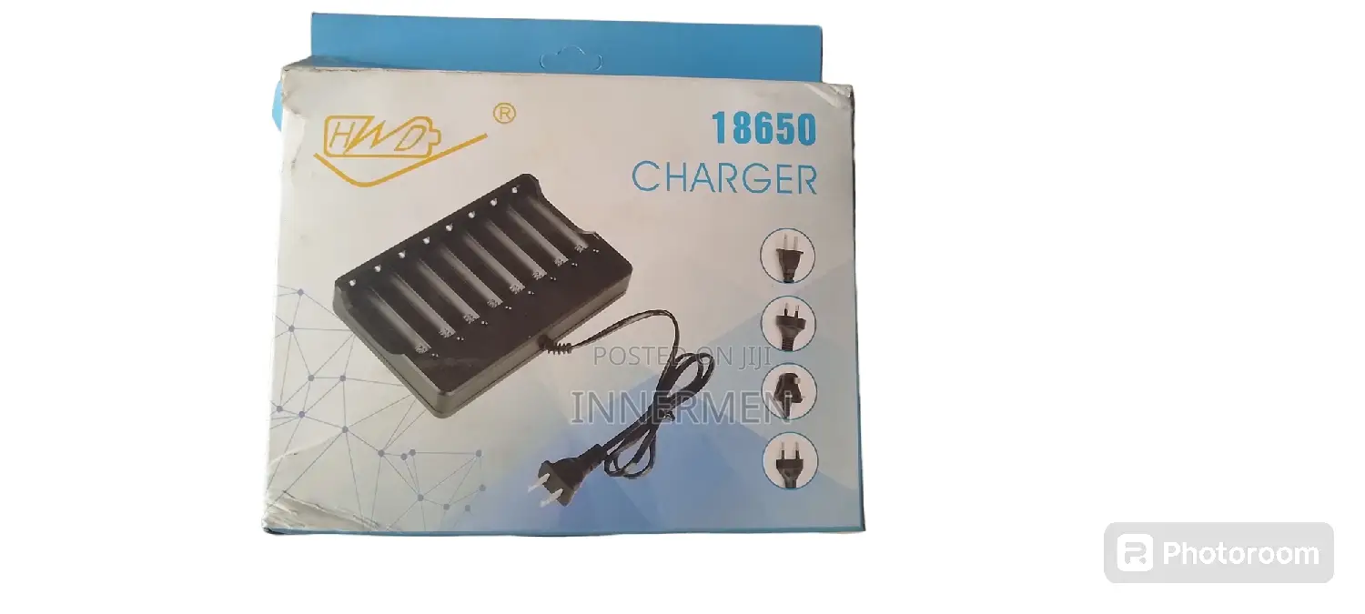 18650 Lithium Battery Charger 8 Slots