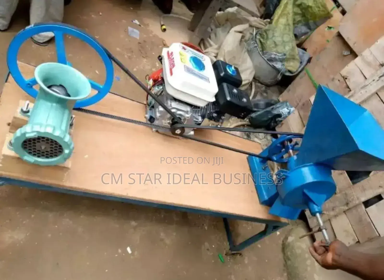 1 Set of Pelletizing Engine and Granding Machine