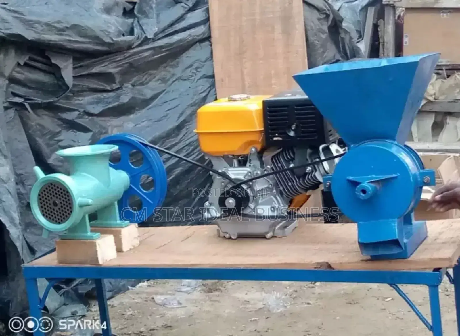 1 Set of Pelletizing Engine and Granding Machine