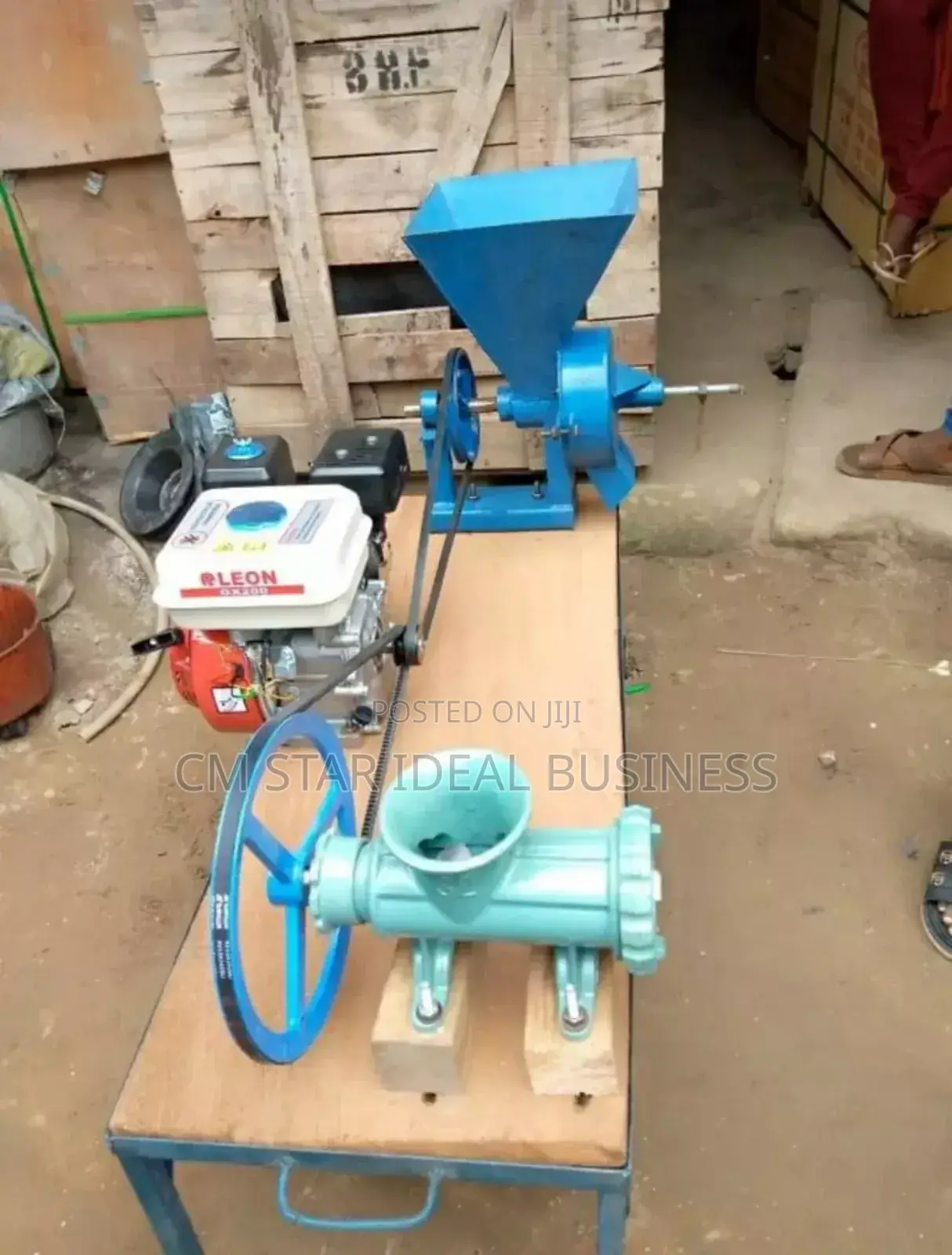 1 Set of Pelletizing Engine and Granding Machine