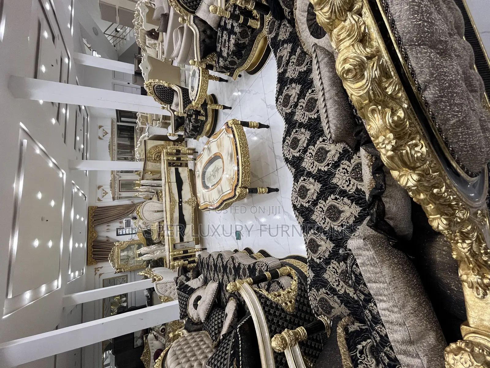 Complete Set of Luxury Royal Turkish Sofa