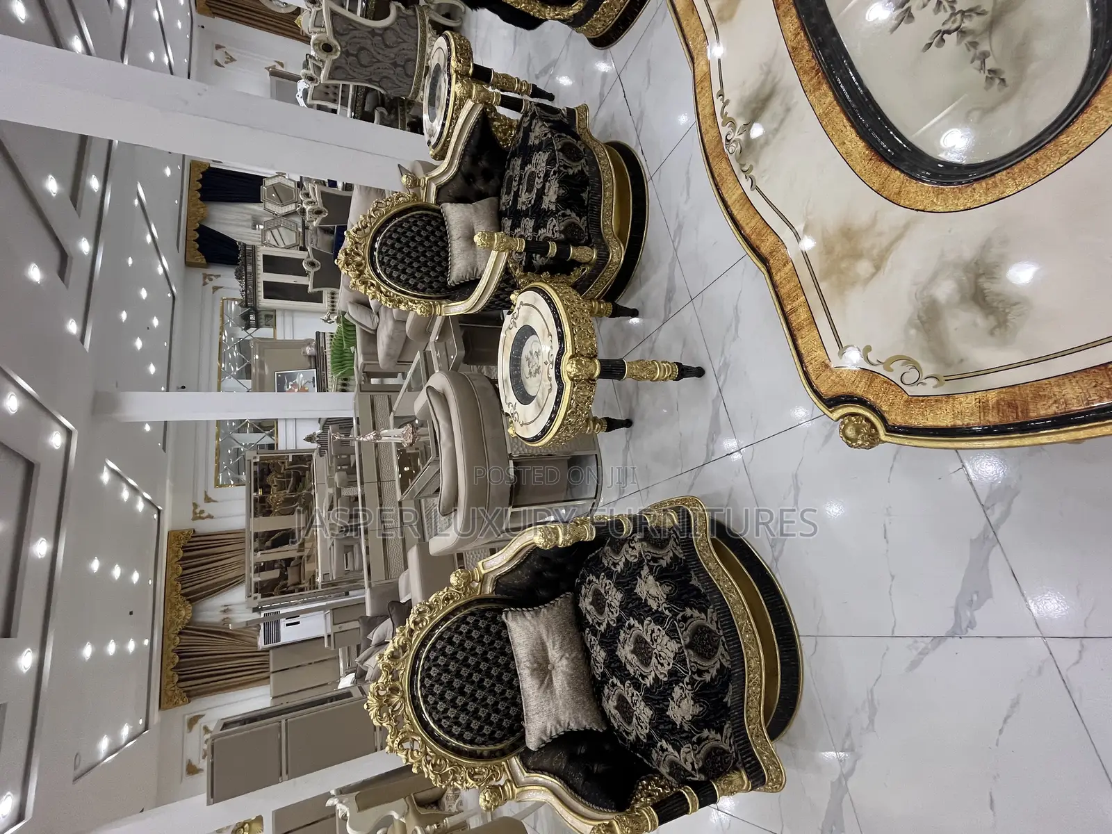 Complete Set of Luxury Royal Turkish Sofa