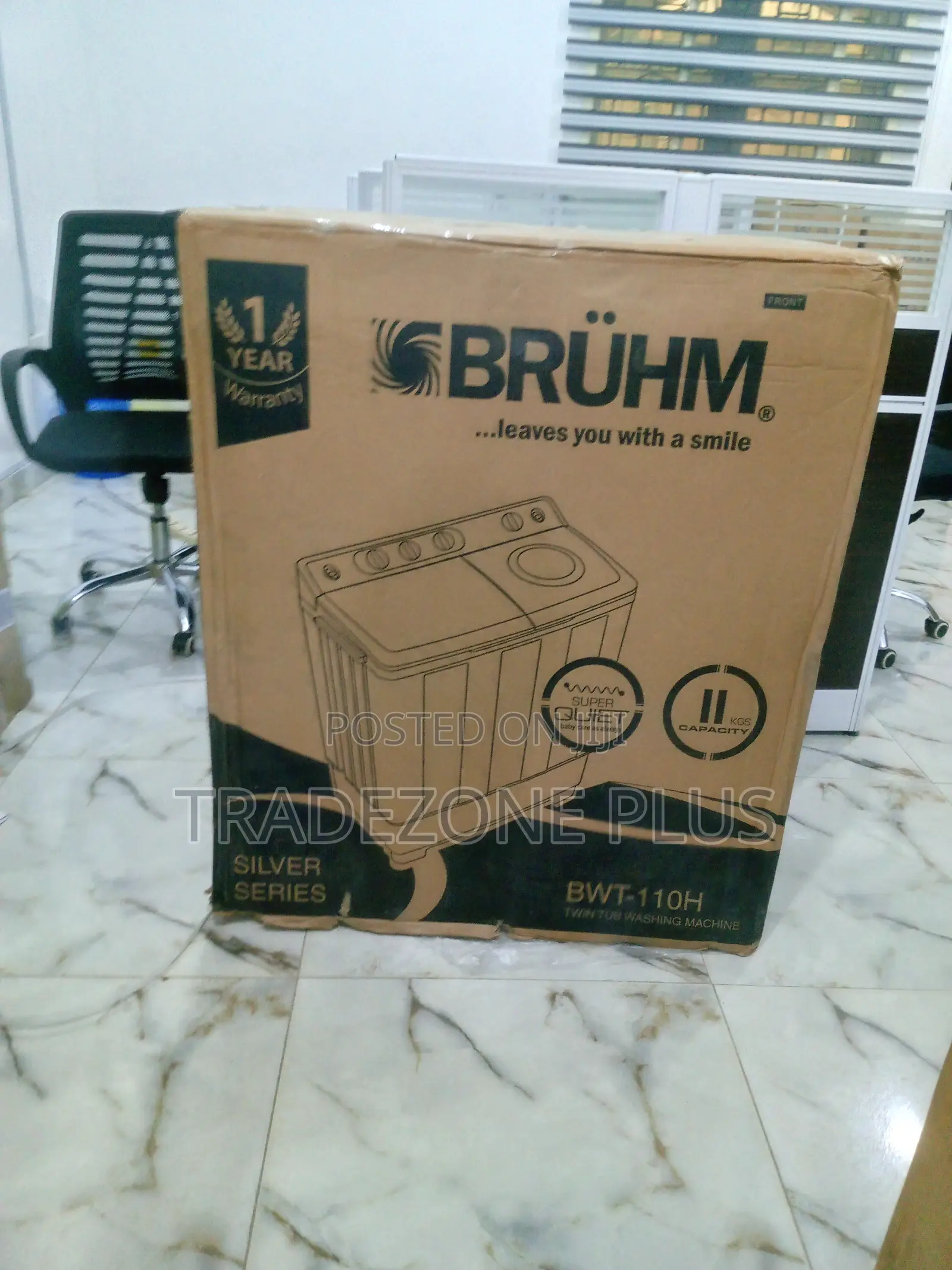 Quality 11kg Twin-Tube Bruhm Wasing Machine