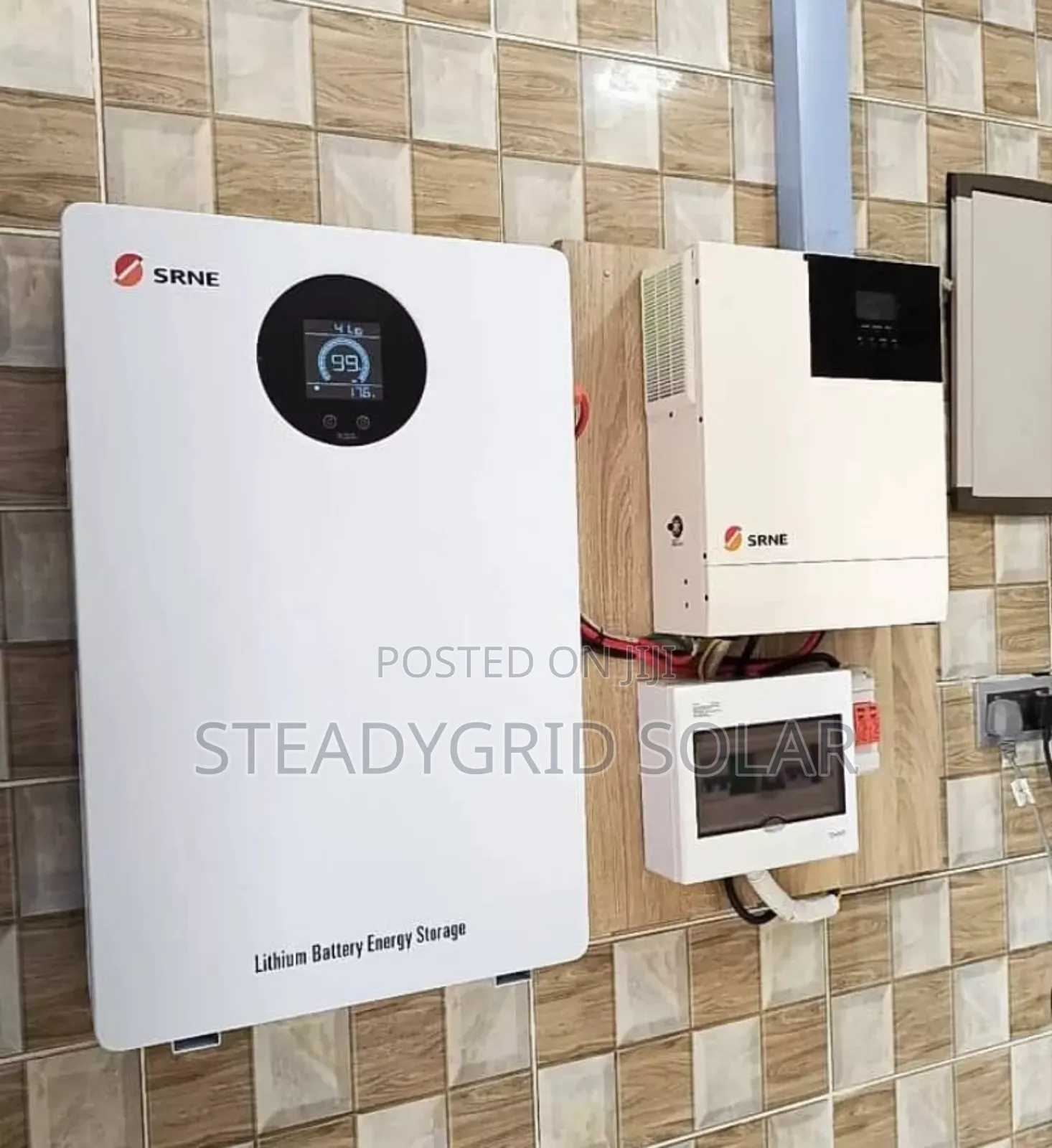 Srne Hybrid 5kva Inverter With 10kwh Lithium Ion Battery