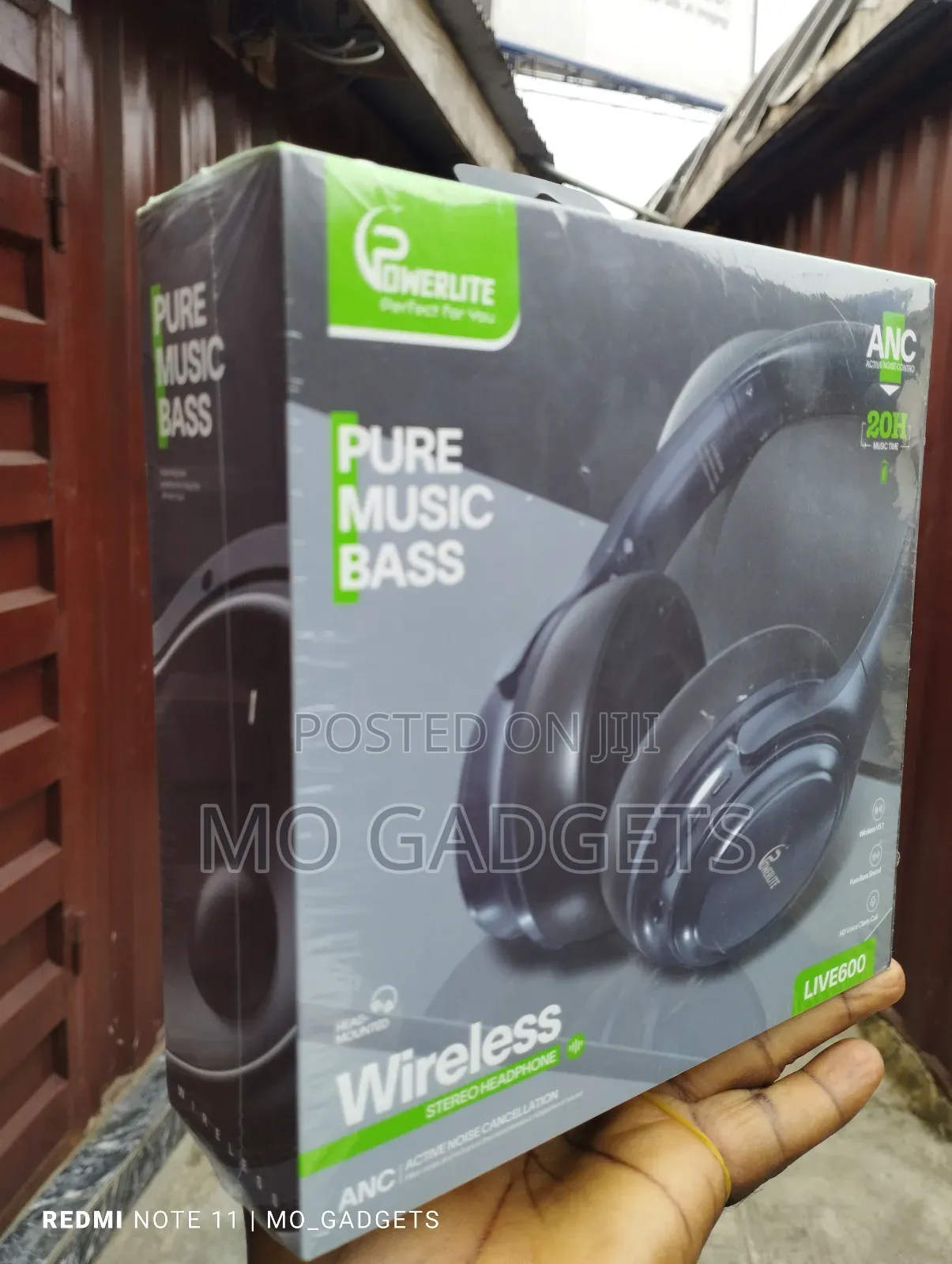 Powerlite ANC Wireless Bluetooth Stereo Headset