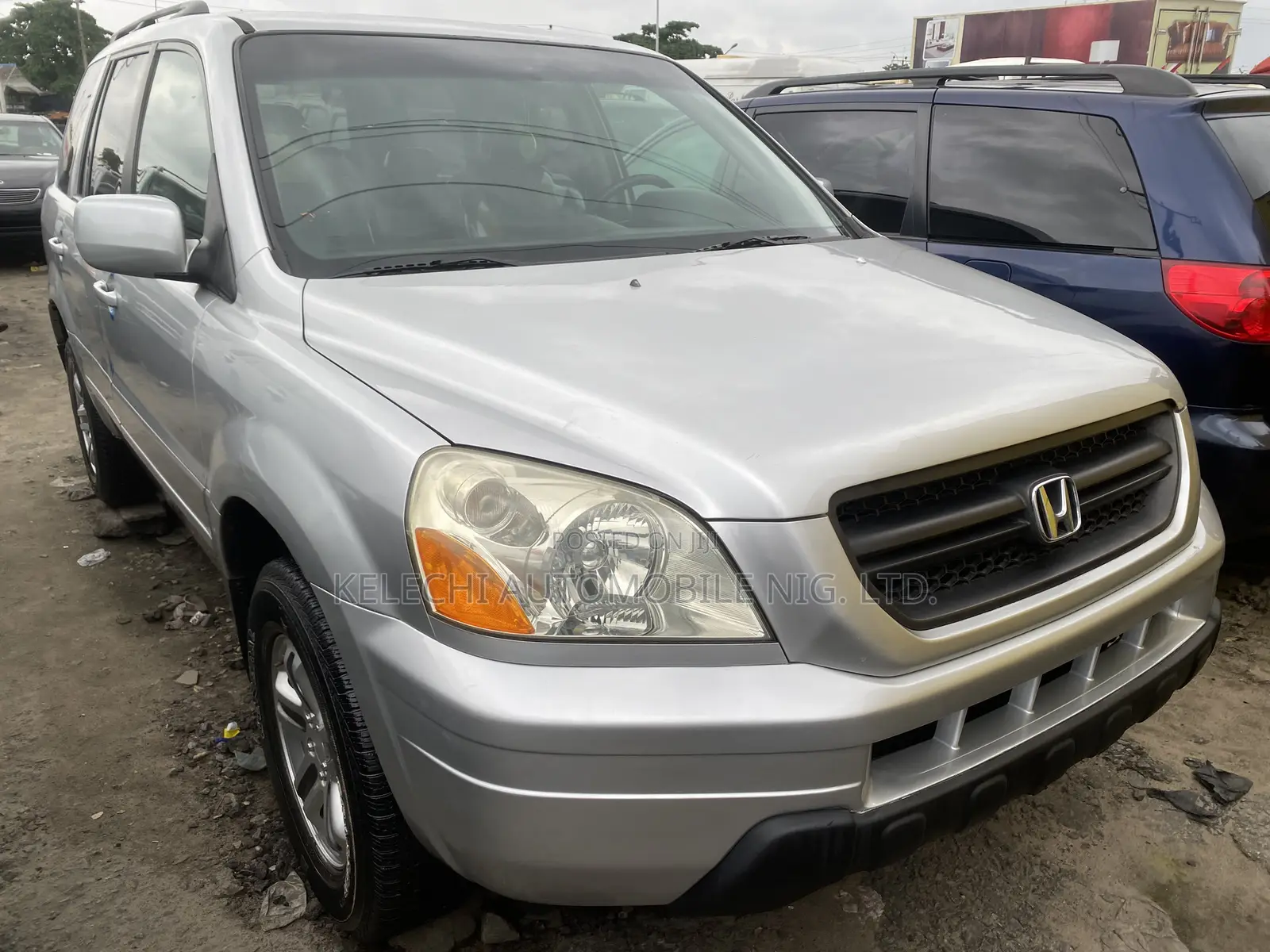 Honda Pilot EX 4x4 (3.5L 6cyl 5A) 2003 Silver