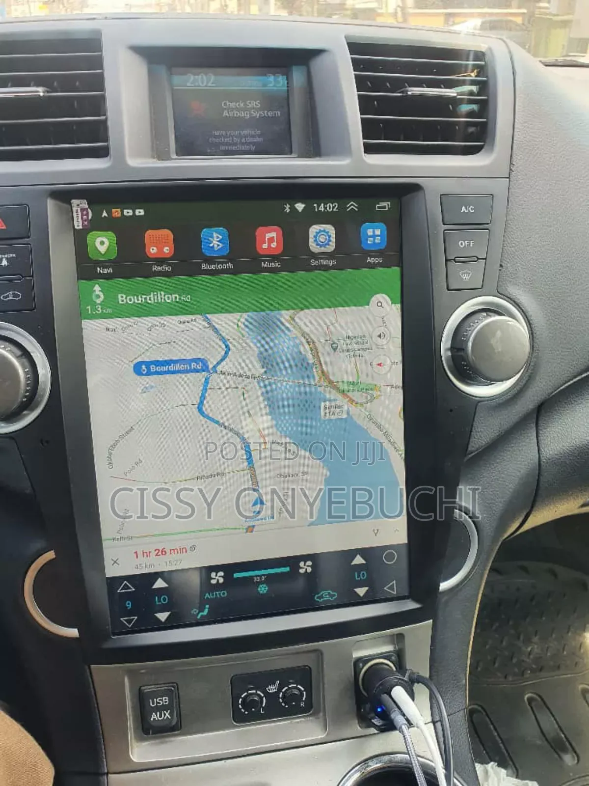 Toyota Highlander 2008-2013 Tesla Android Player + Camera