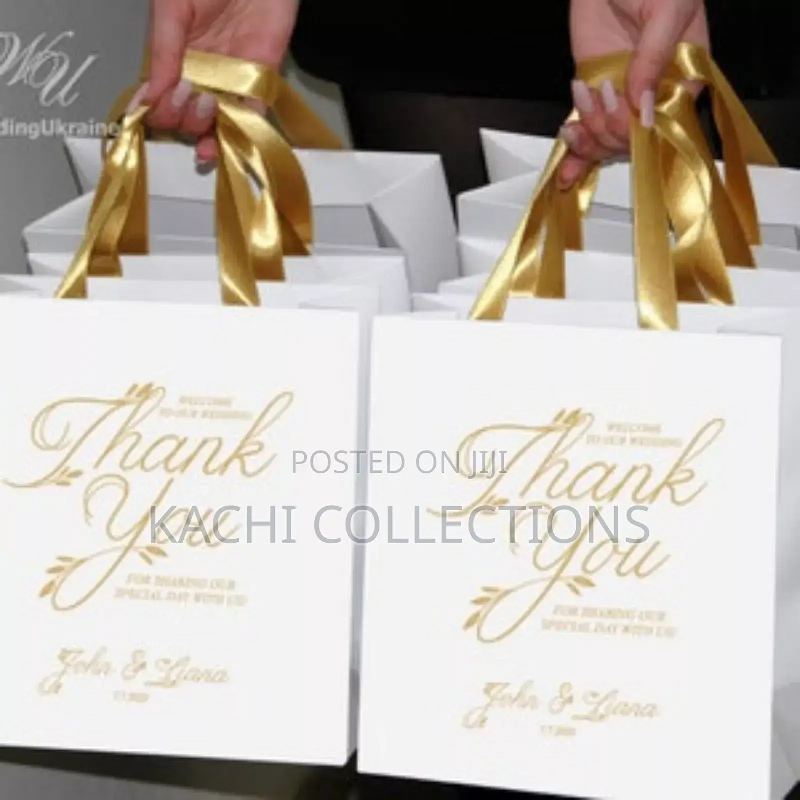 Gift Bags With Satin Ribbons | 50pcs Minimum