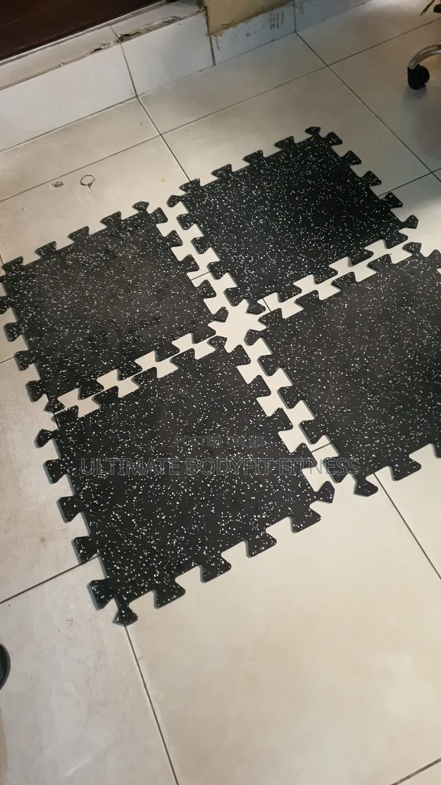 Brand New 4in1 15mm Rubber Interlock Gym Mat