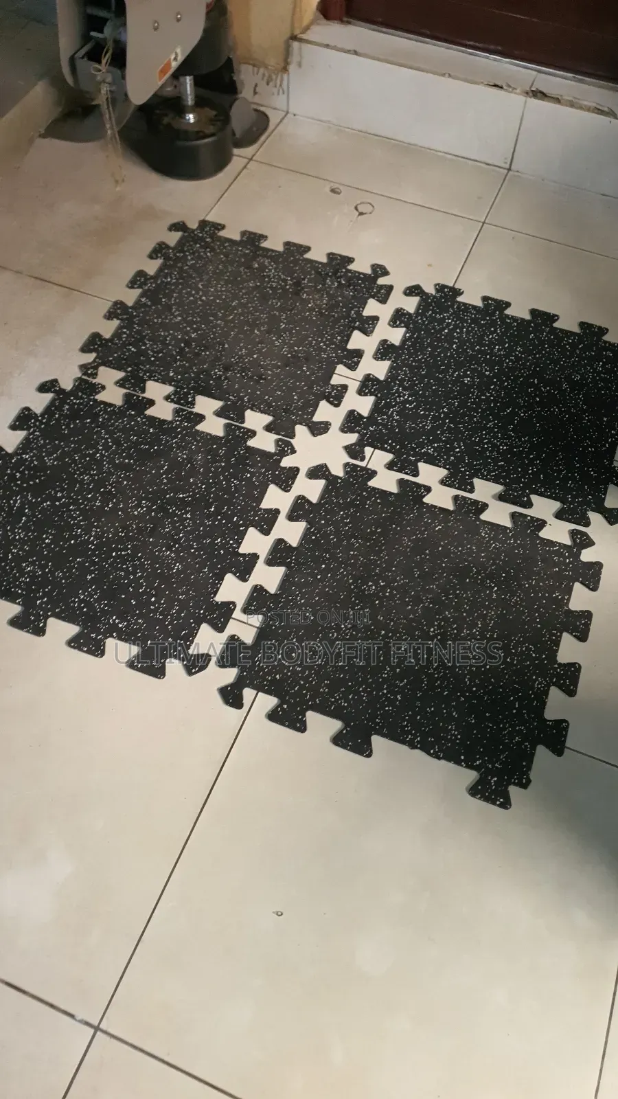 Brand New 4in1 15mm Rubber Interlock Gym Mat