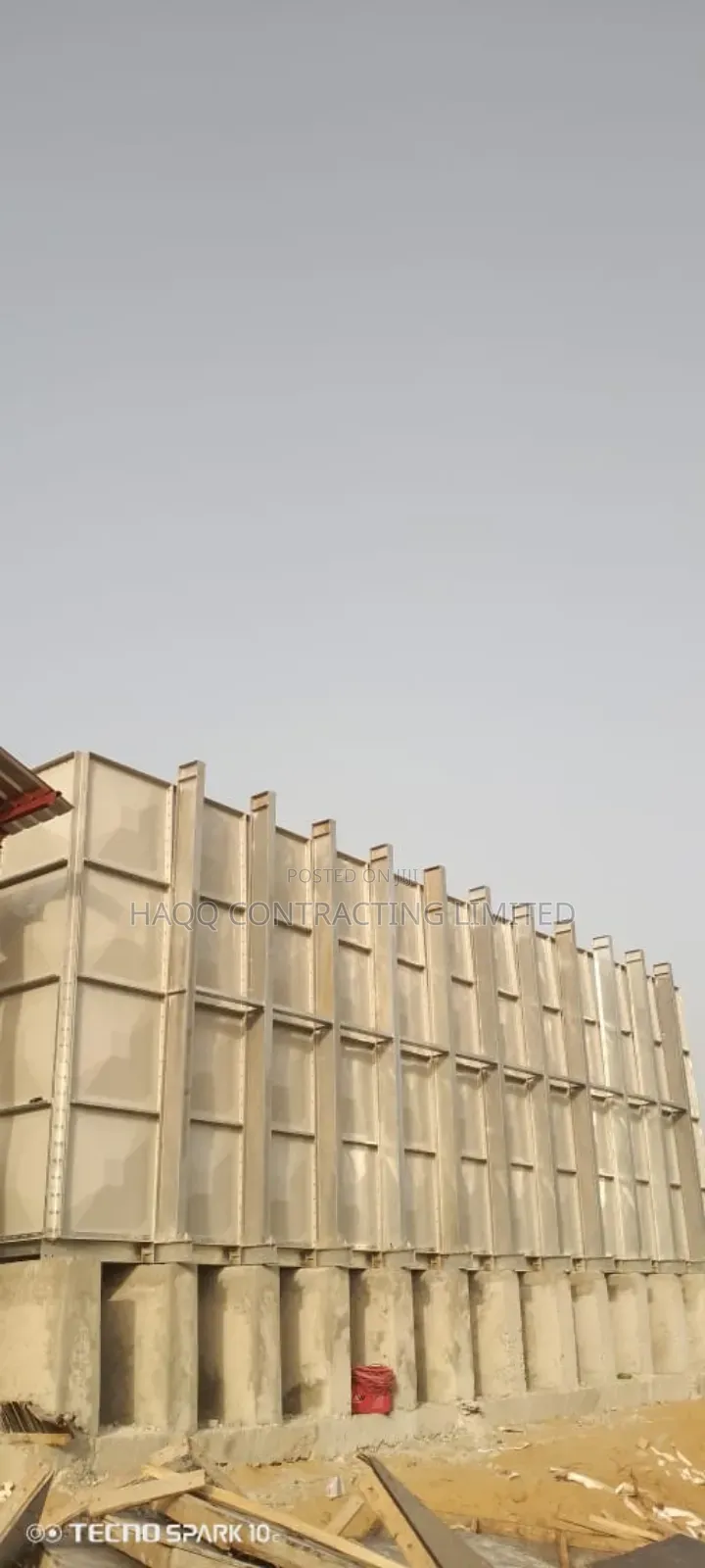 Cost of 20,000 Litres Fibreglass Water Tank in Nigeria,2024