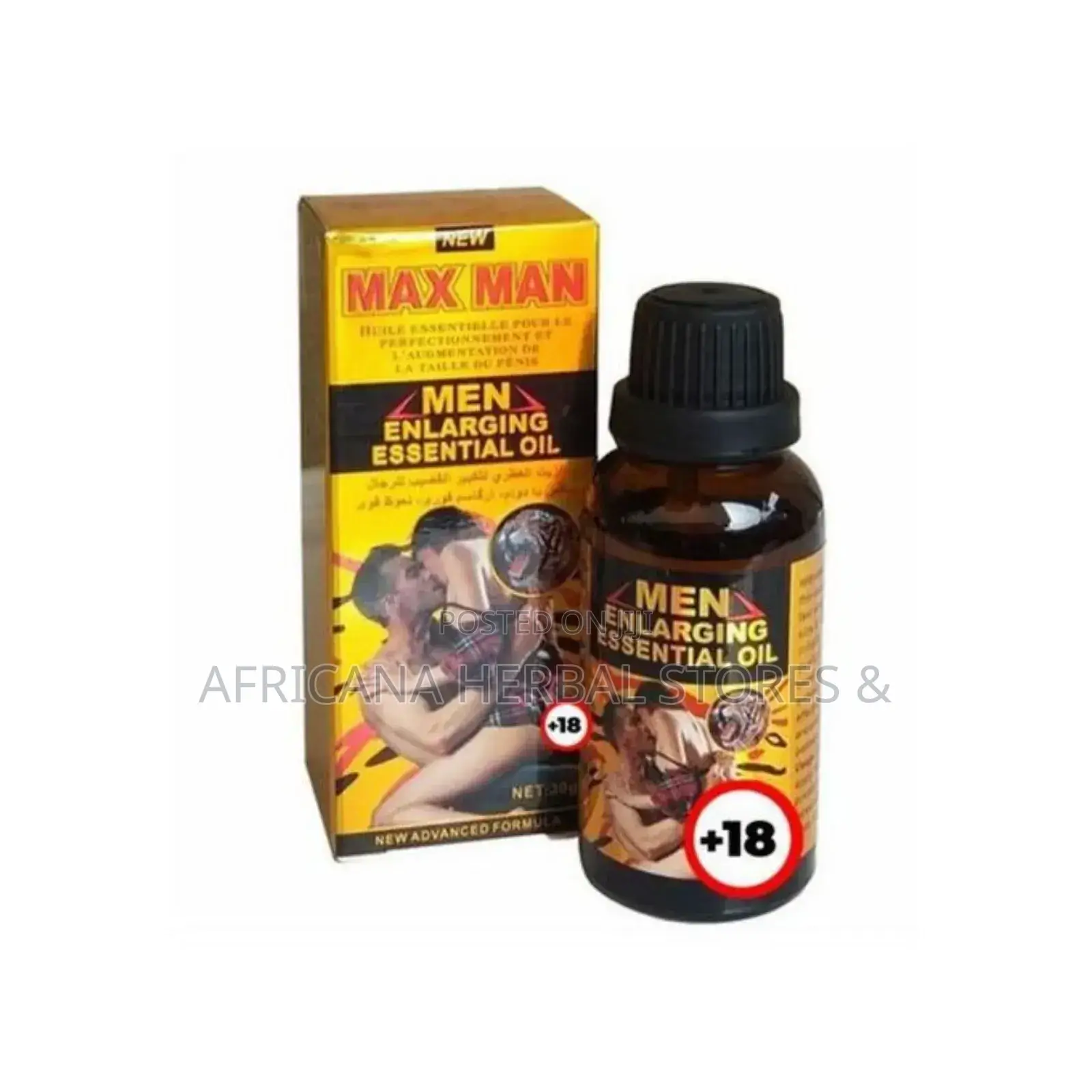 Maxman Penis Enlargement Oil