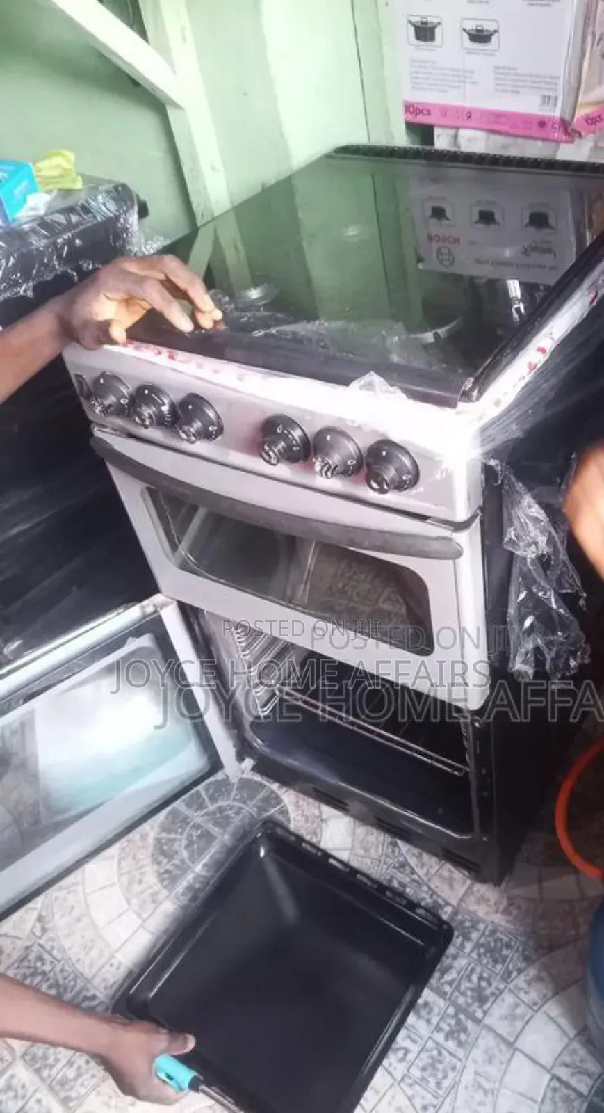 First Grade Double Doors Standing Gas Cooker 50 by 55