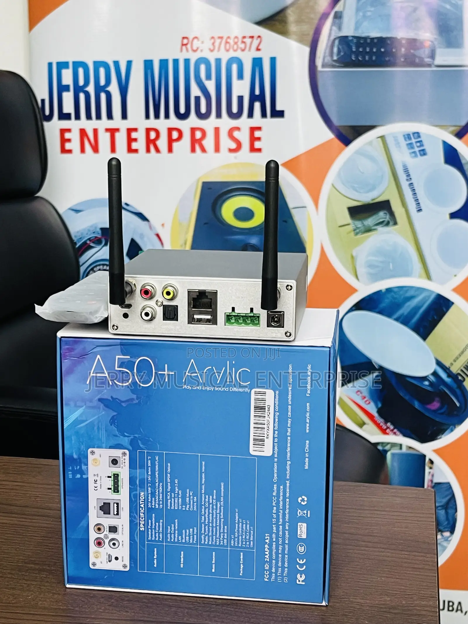 A50+ Arylic Wi-Fi/ Bluetooth Digital Amplifier