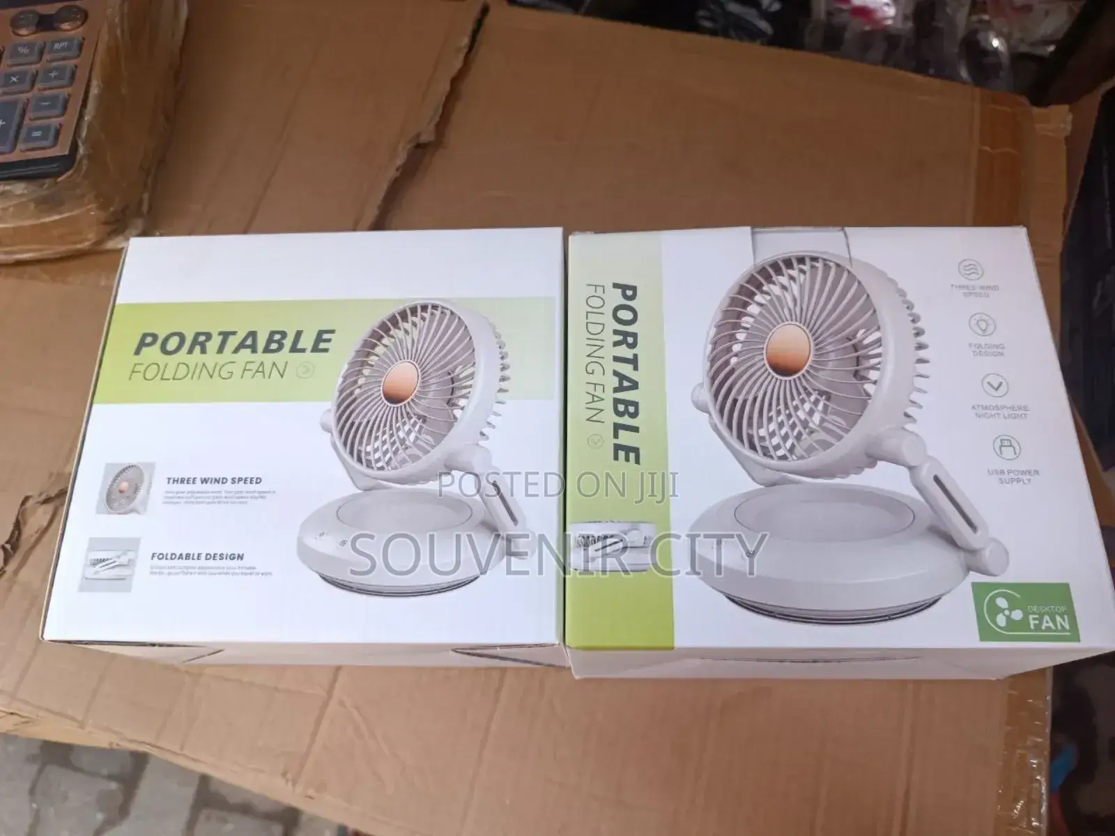 Portable Folding Fan