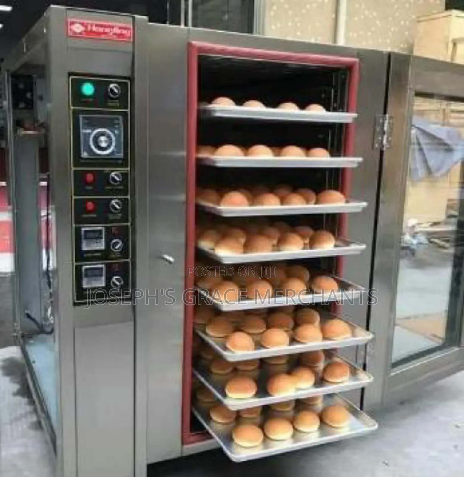 Industrial Rotary Oven Machine (304 Stainless Steel)