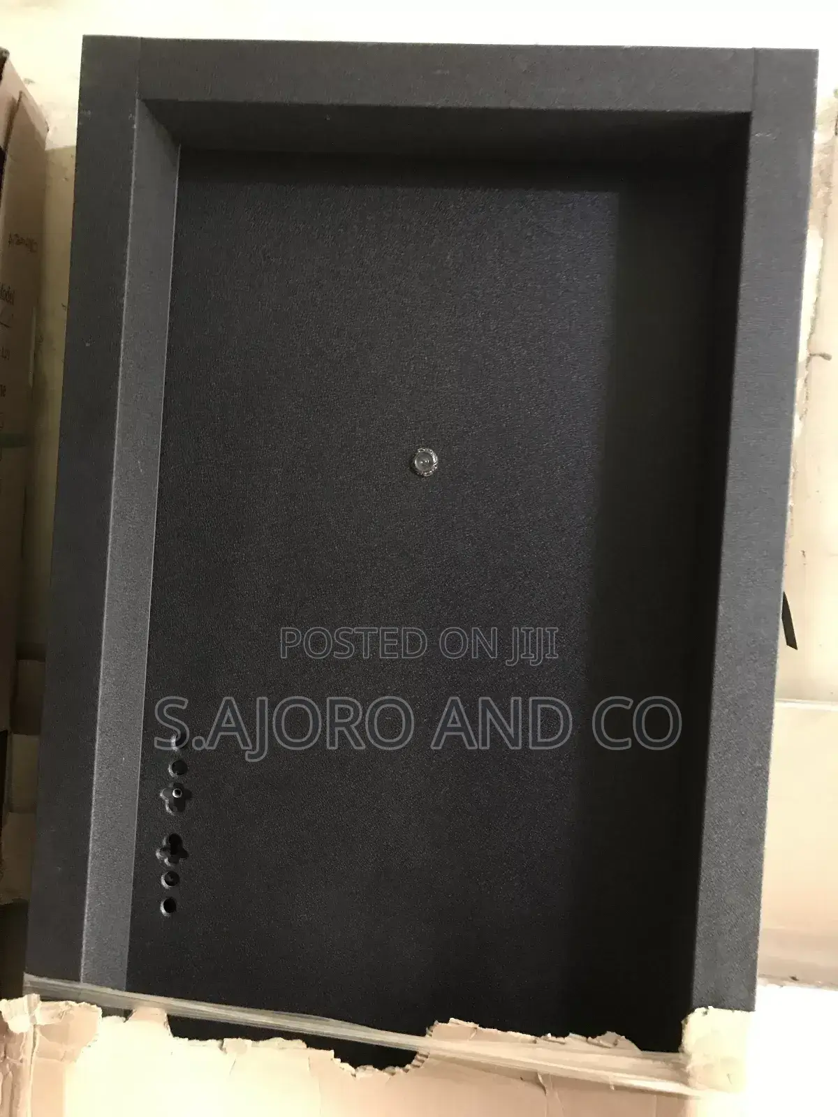 3ft by 7ft Quality Black Security Steel Door Jiuhua Steel Door