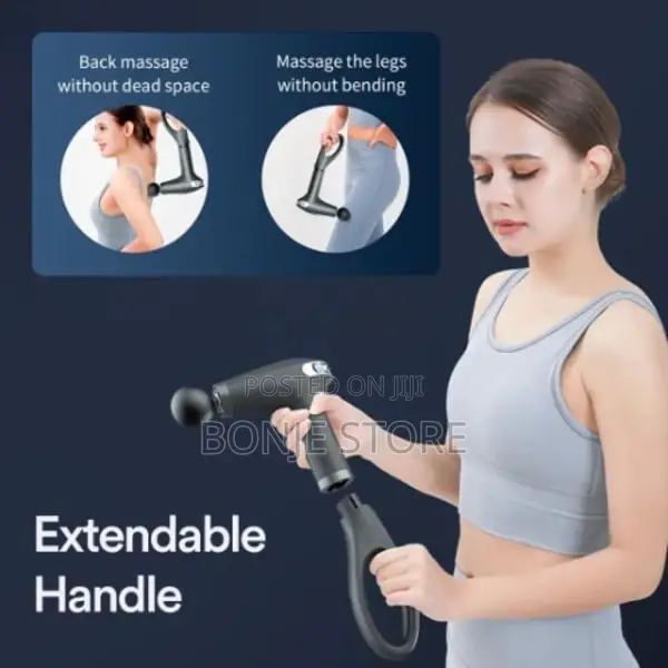Blue Idea Electric Massage Gun Pro With 4 Replaceable Head