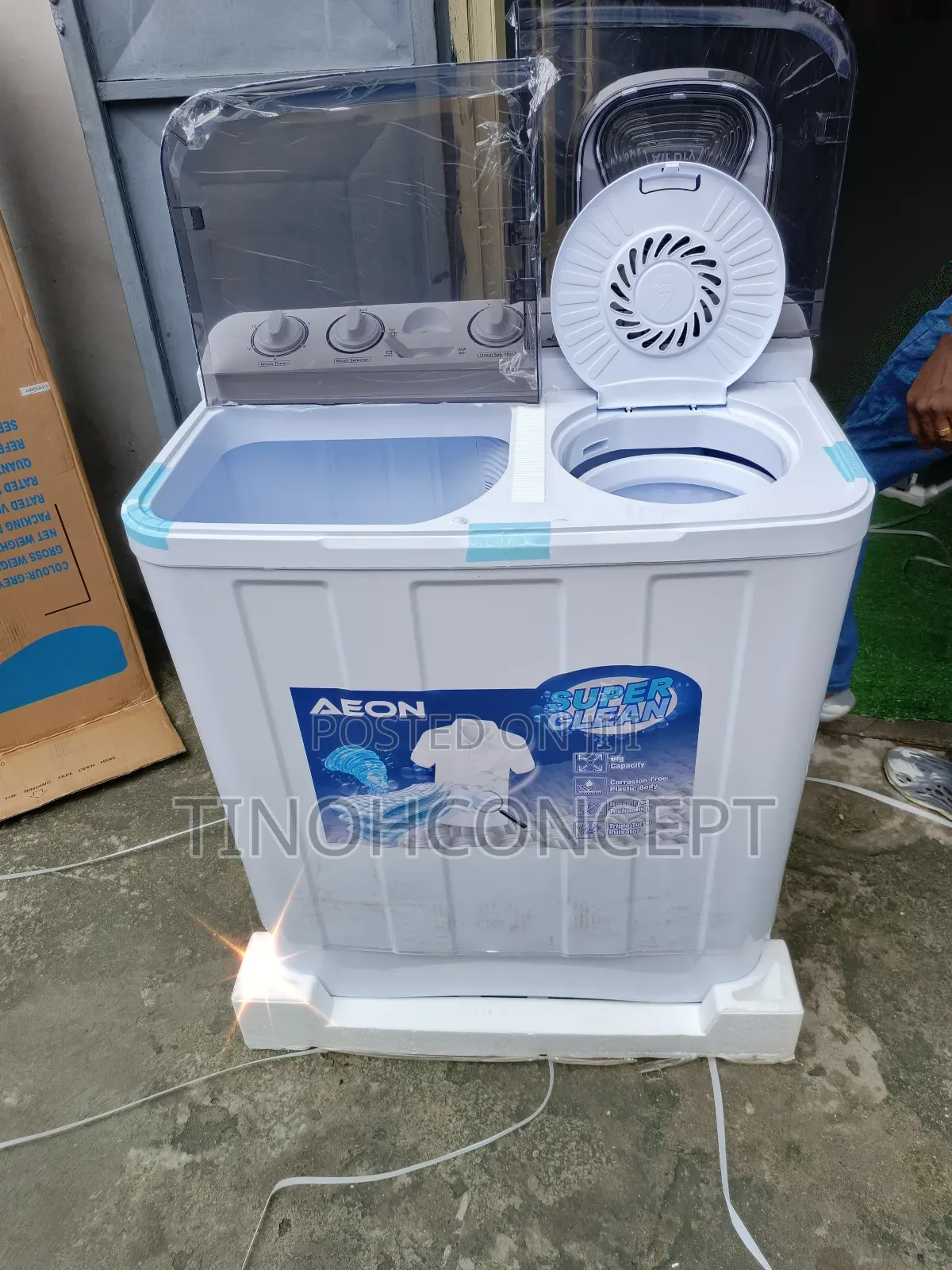 Aeon Washing Machine 10kg One Year Warranty