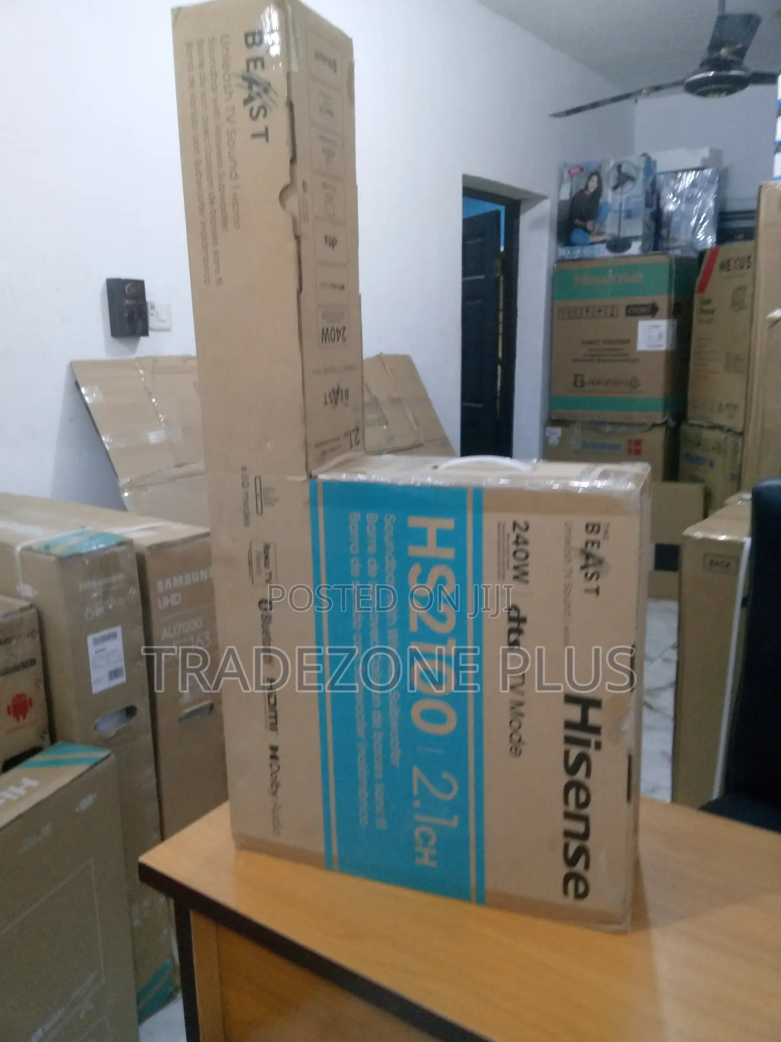 Quality Hisense Wireless Soundsystem With Sub-Woofer