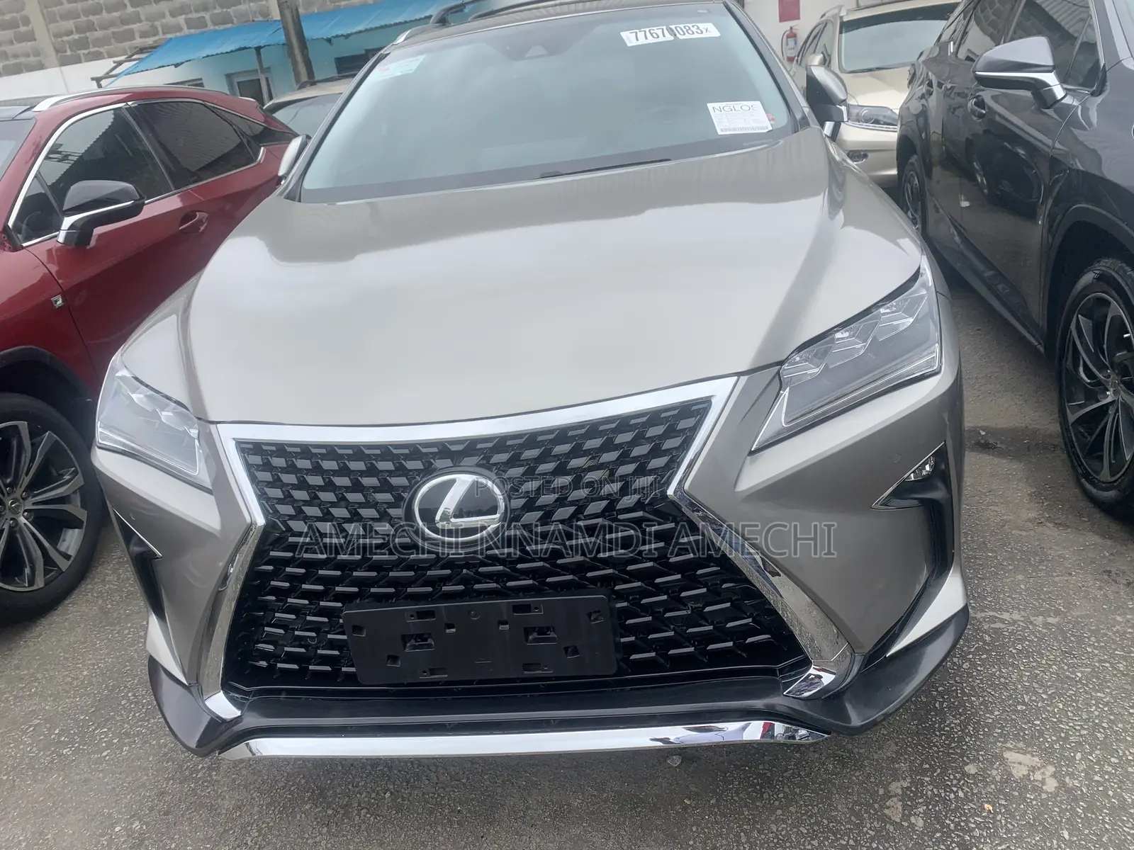 Lexus RX 350 AWD 2017 Gold