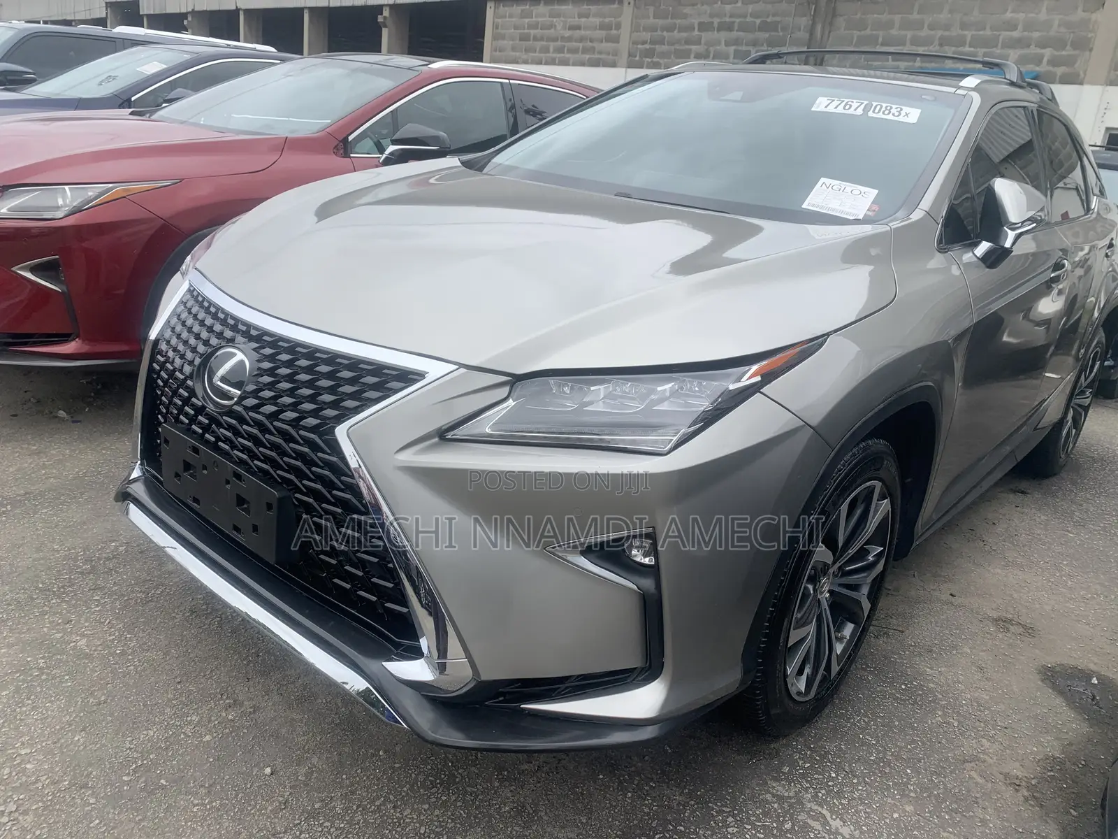 Lexus RX 350 AWD 2017 Gold