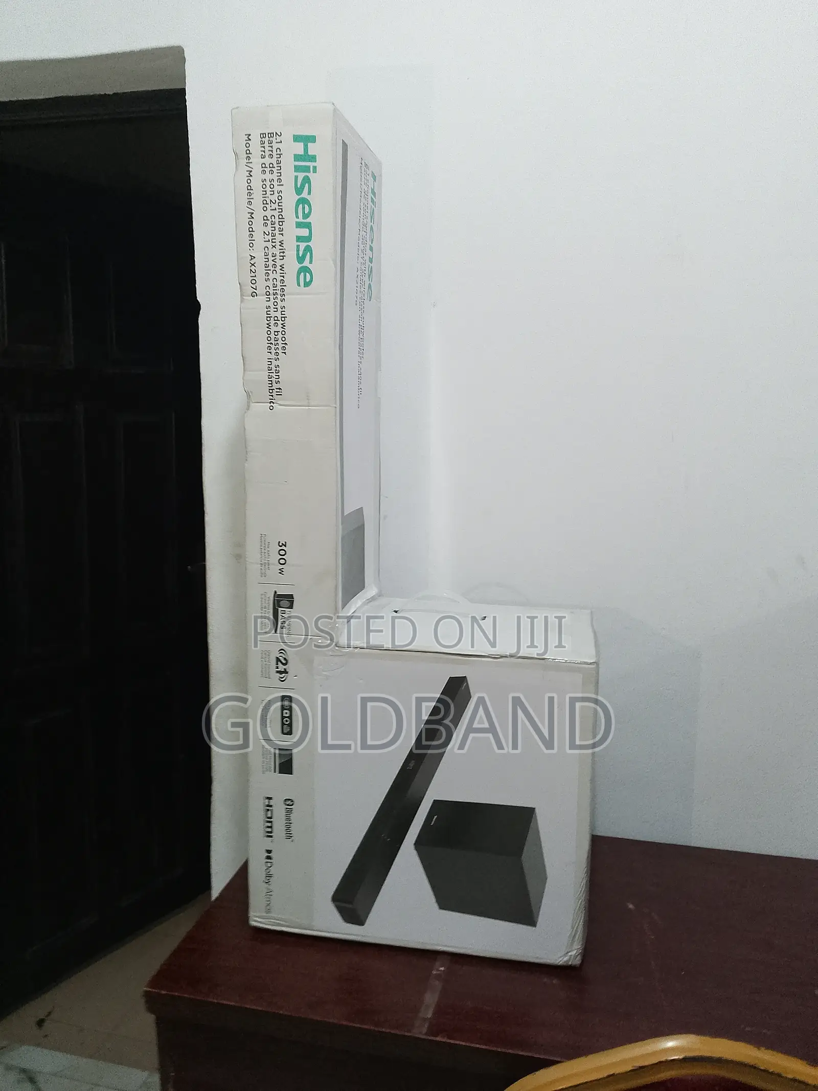 Energy-Effficient 300W Hisense Sound Bar (AUD2107G)