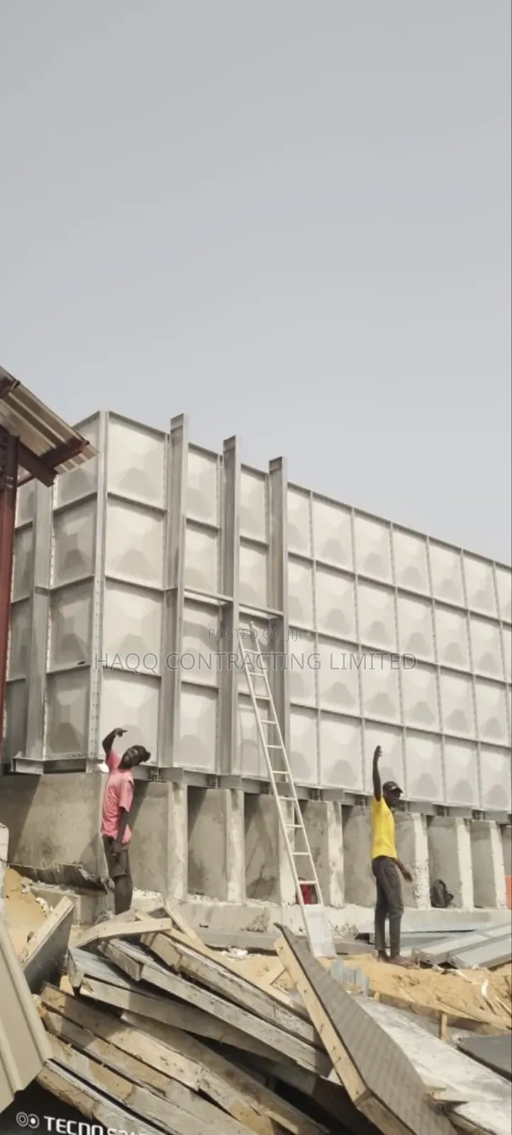 Fibreglass GRP, Pressed Steel Braithwaite,Tank Construction
