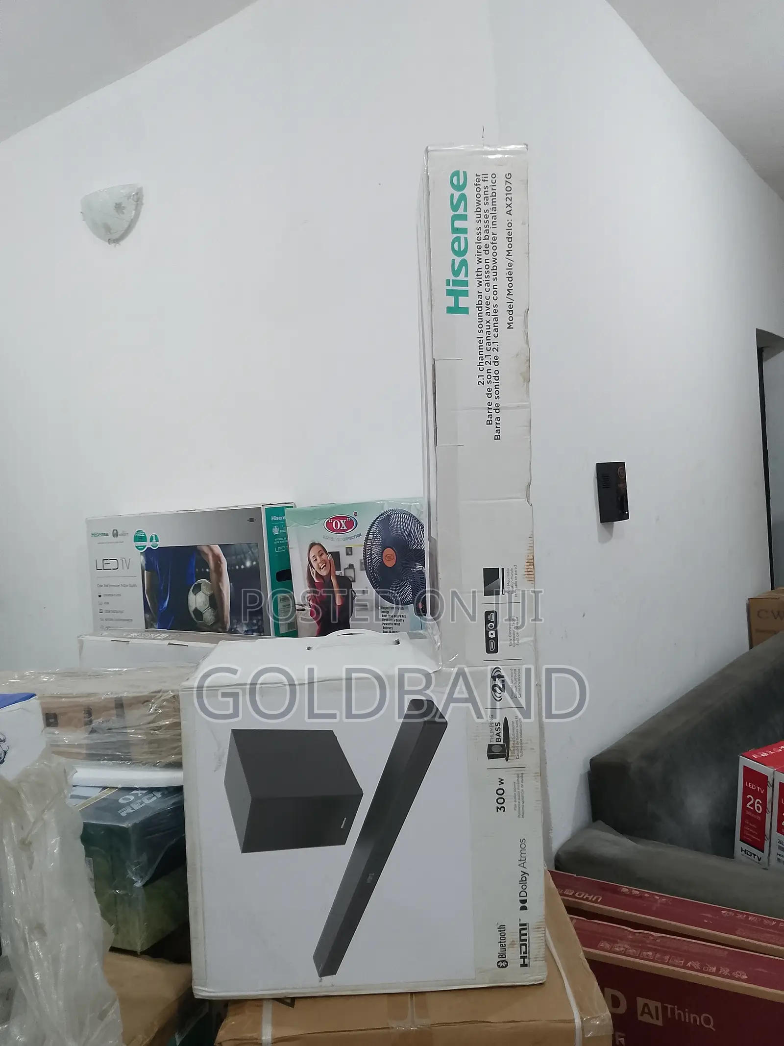 Very Powerful Hisense Sound Bar 300w AUD2107G