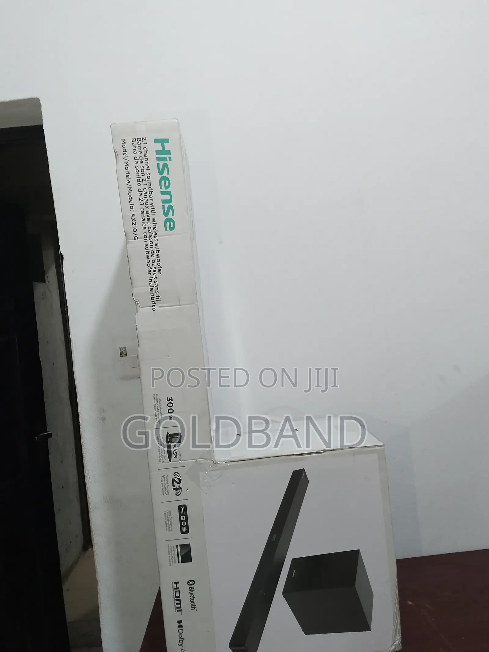Futuristic 300w Hisense Sound Bar "AUD2107G"